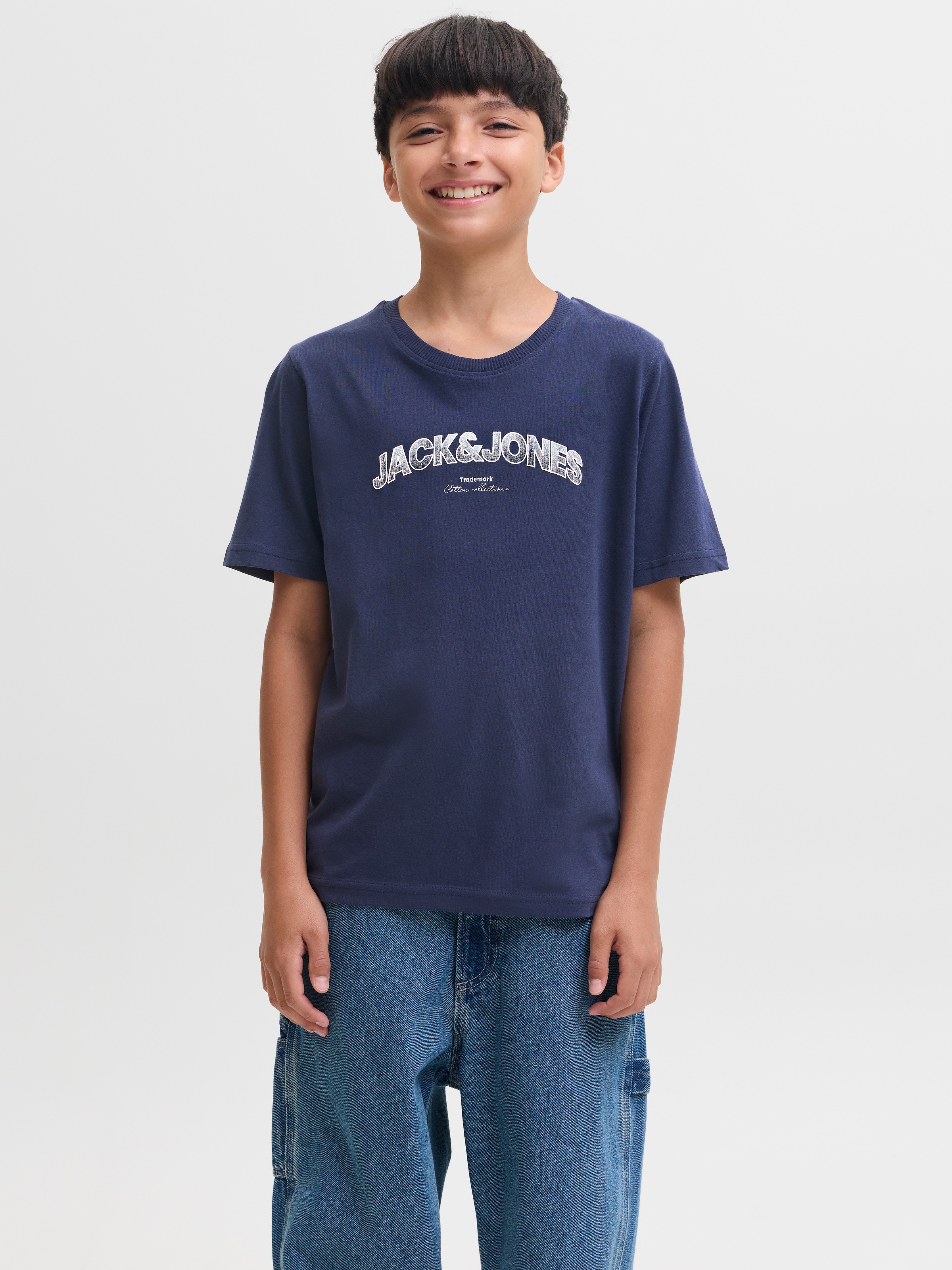 Jack & Jones Junior Rundhalsshirt »JJAVERY TEE SS CREW NECK 3PK MP JNR« Packung, 3 Baumwolle, regular fit