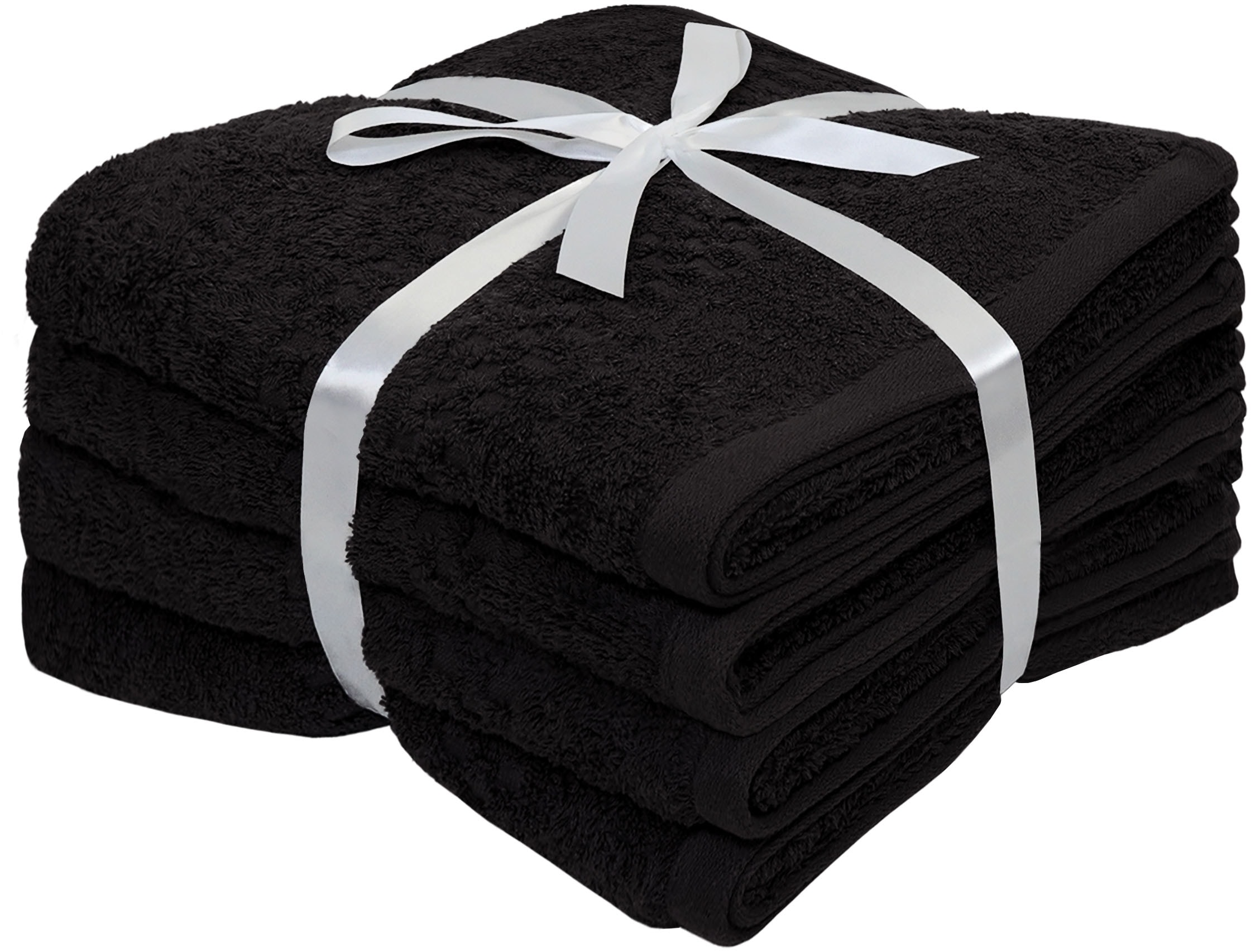 GOODproduct Serviette de bain »Regona, Handtücher 50x100cm, flauschig und weich, 500gr/m²« Premium Handtücher mit Bordüre, Set, 100% Baumwolle, 5 Jahre Garantie