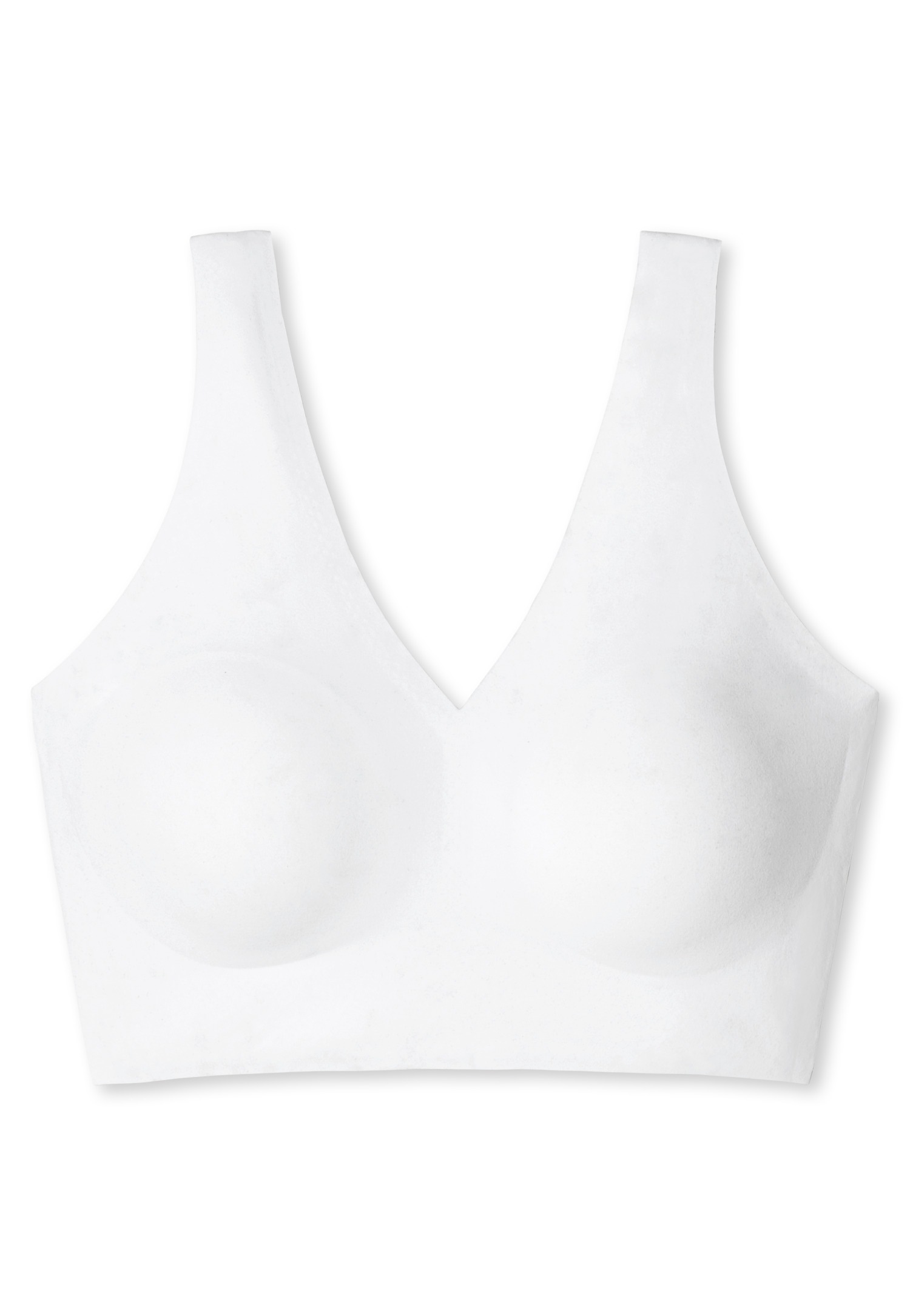 Schiesser Bustier »Invisible Soft« Microfaser, Lasercut-Abschlüsse, V-Ausschnitt