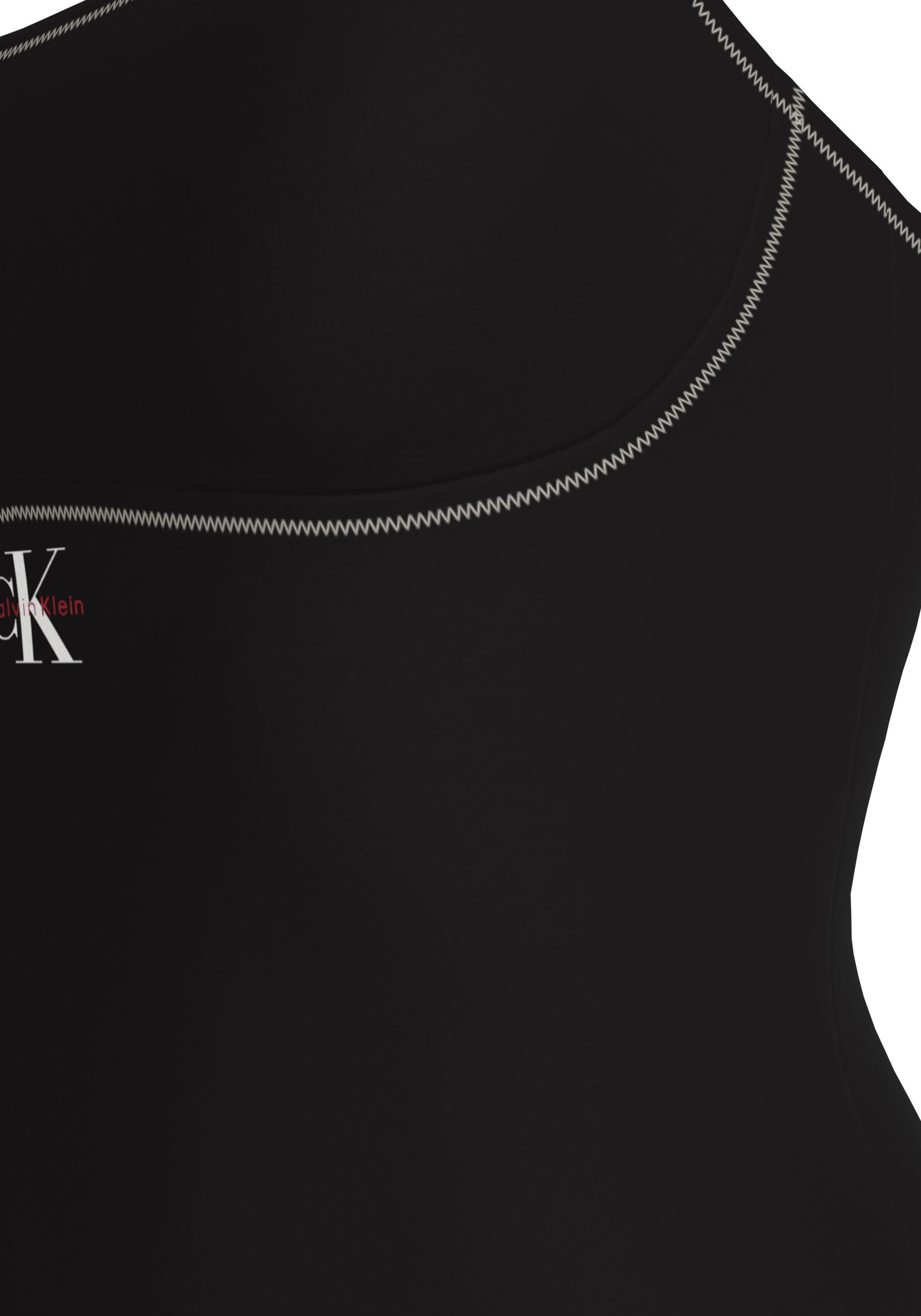 Calvin Klein Swimwear Maillot de bain coupe près du corps avec bretelles réglables