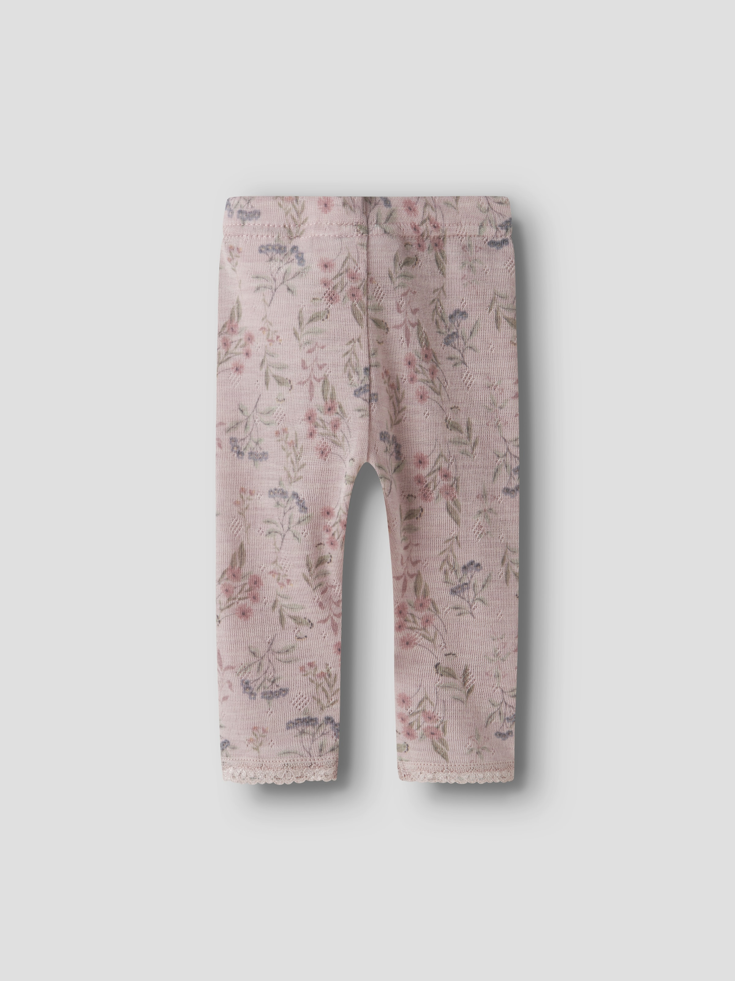 Name It Leggings »NBFWANG WOOL NEEDLE LEGGING NOOS«  laine, coupe slim