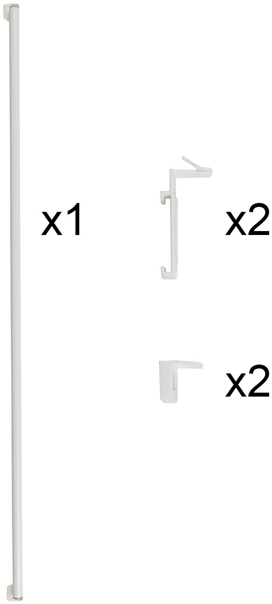 Bruno Banani Doppelrollo »KIAN« Lichtschutz Sichtschutz ohne Bohren freihängend Klemmfix Doppelrollo- NEUHEIT!