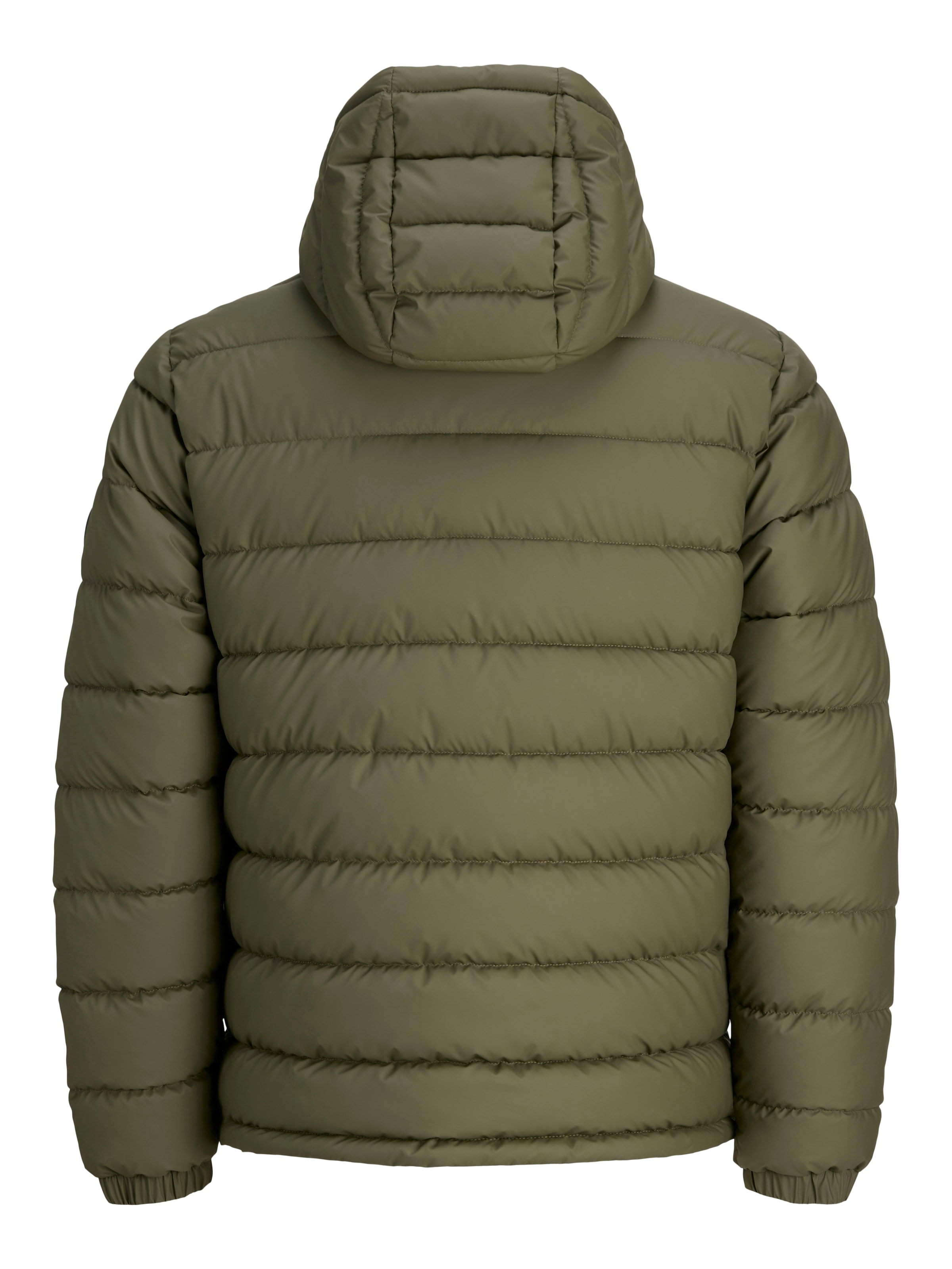 Jack & Jones Steppjacke »JCOPOINT PU PUFFER JACKET BF« mit Kapuze