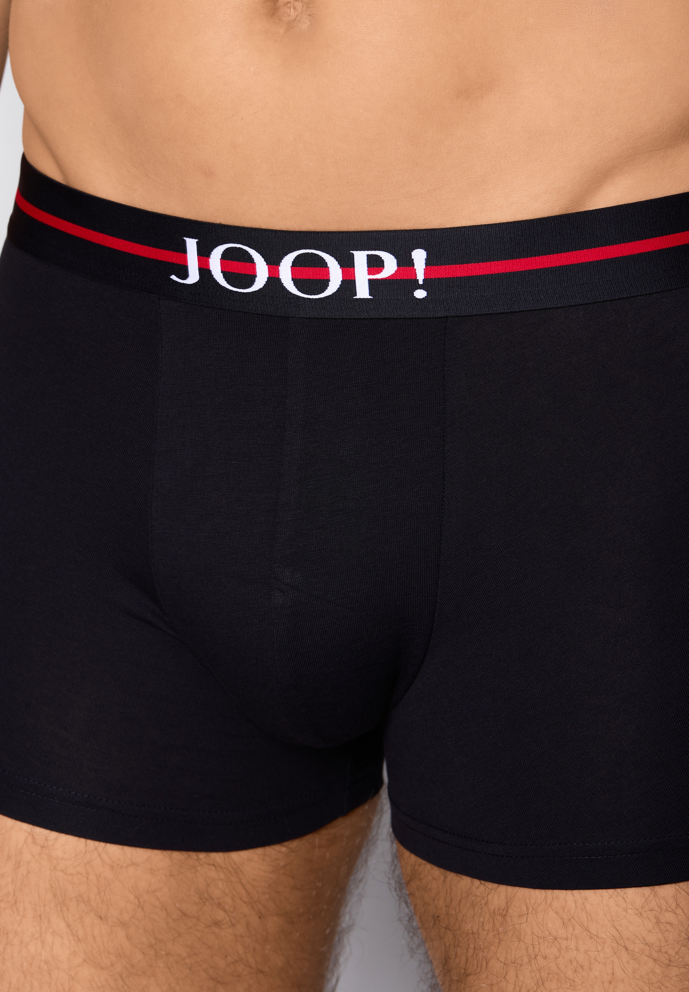 JOOP! Boxers »Everyday« 2er Pack,  ohne Eingriff, elastischer Logobund, Baumwollmix