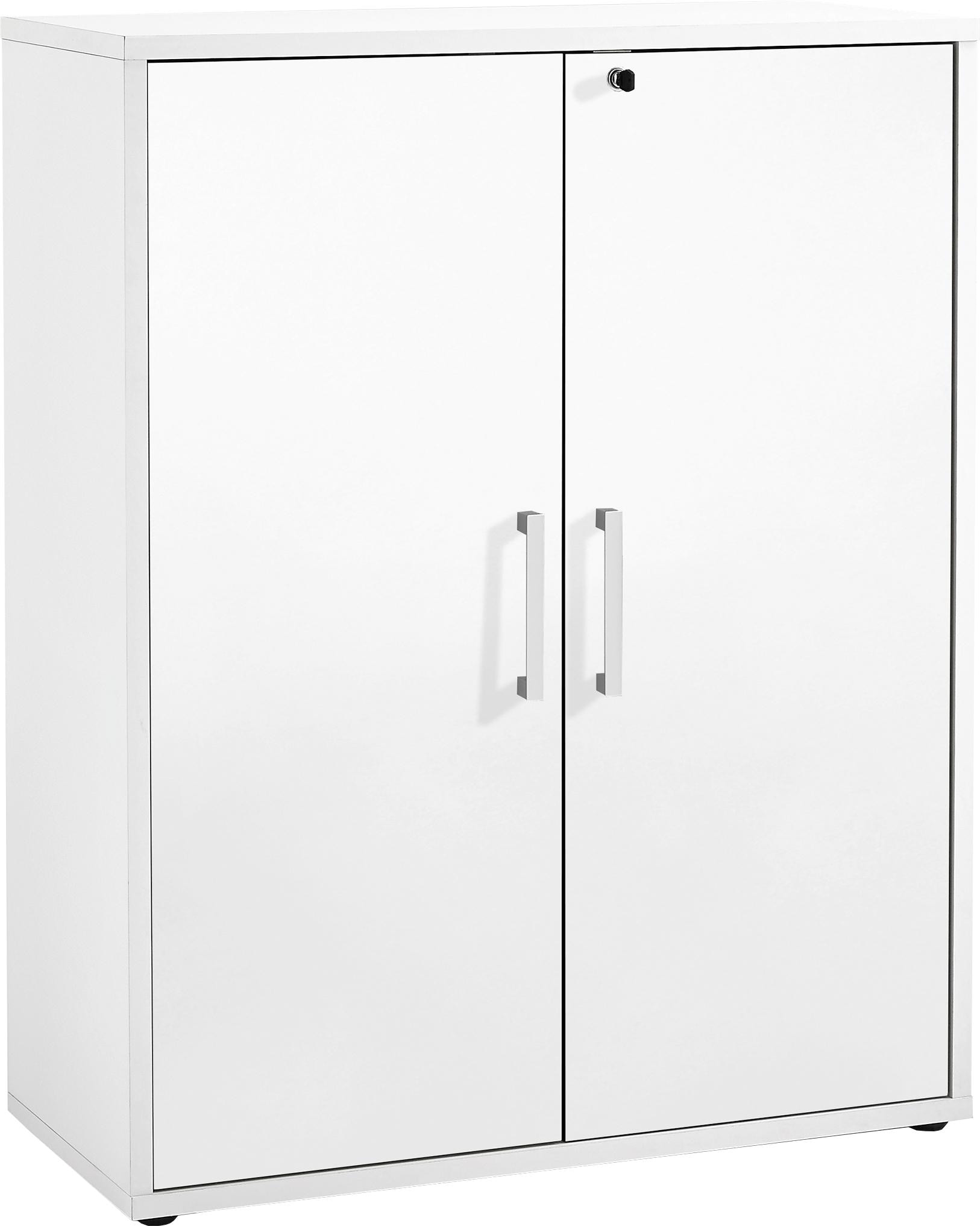 FMD Étagère à dossiers »Calvi« in 2 Höhen, viel Staur., verstellb. Böden, erweiterbar, Breite: 89 cm