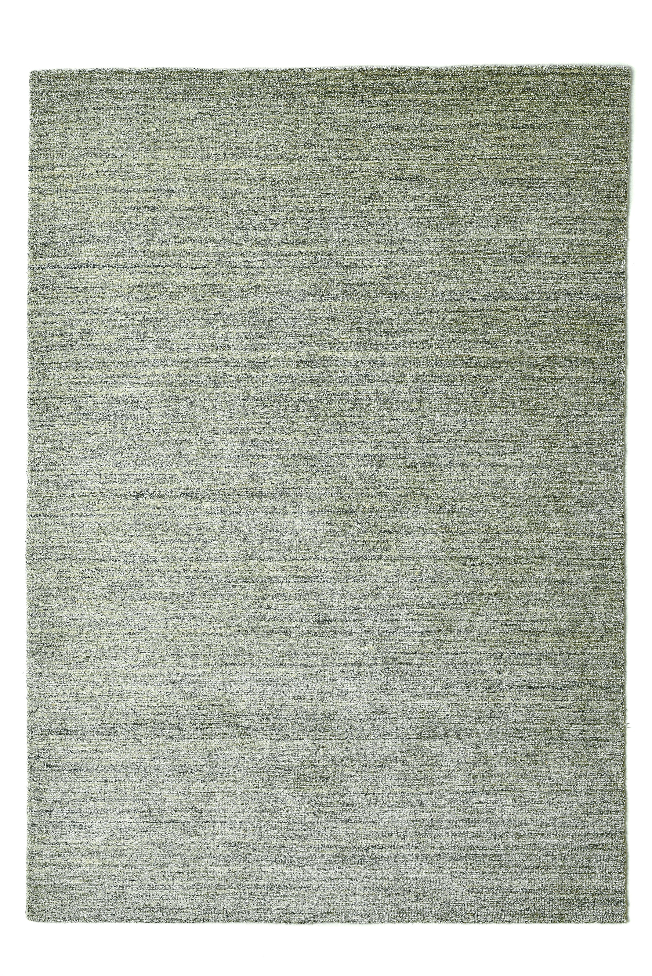 THEKO Teppich »San Diego« rechteckig 13 mm Höhe handgewebt, 60% Wolle, Knüpfoptik, meliert, leichter seidiger Glanz