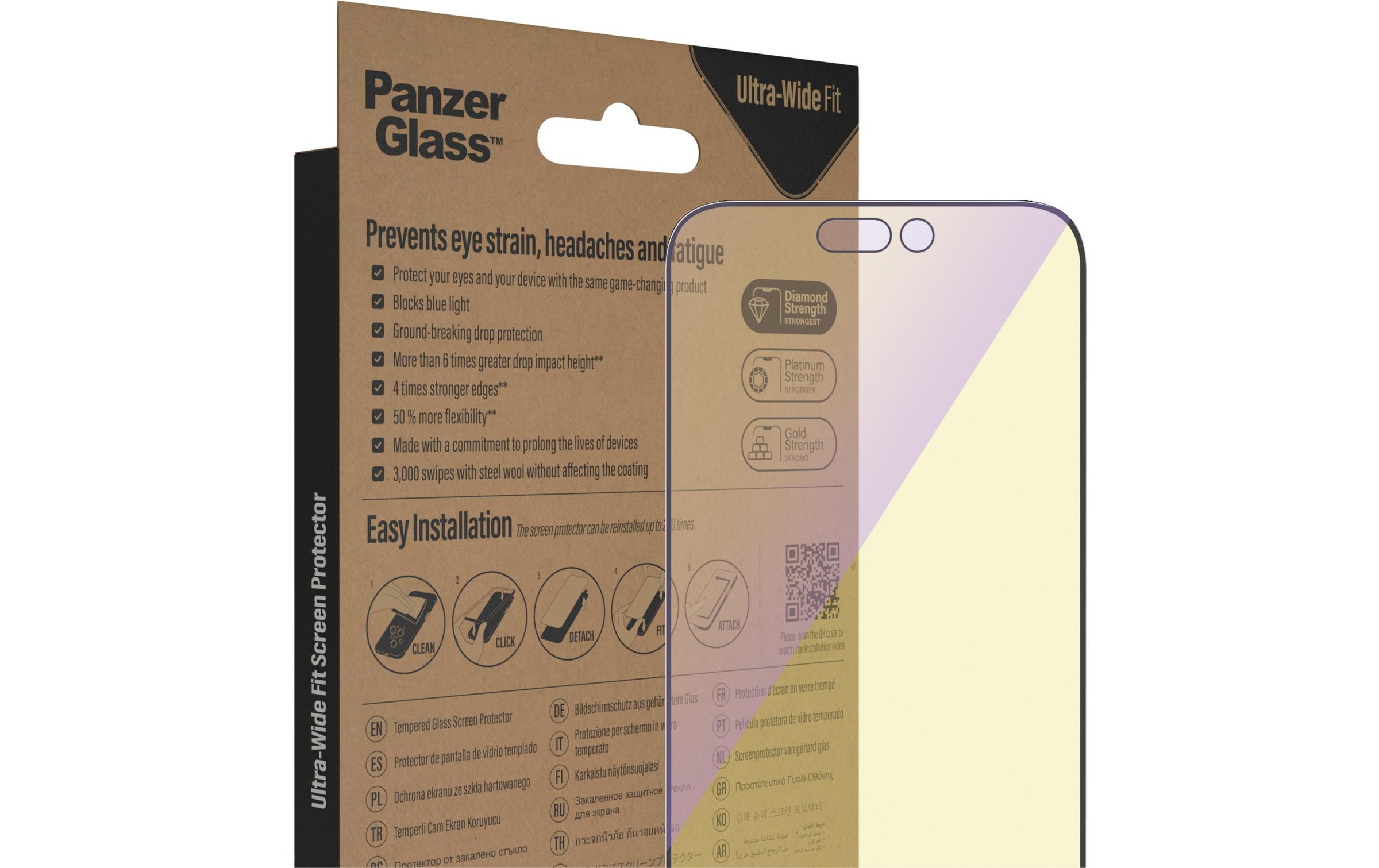 PanzerGlass Verre de protection d'écran »Ultra« für iPhone 14 Pro Max 1 cuis tlg.