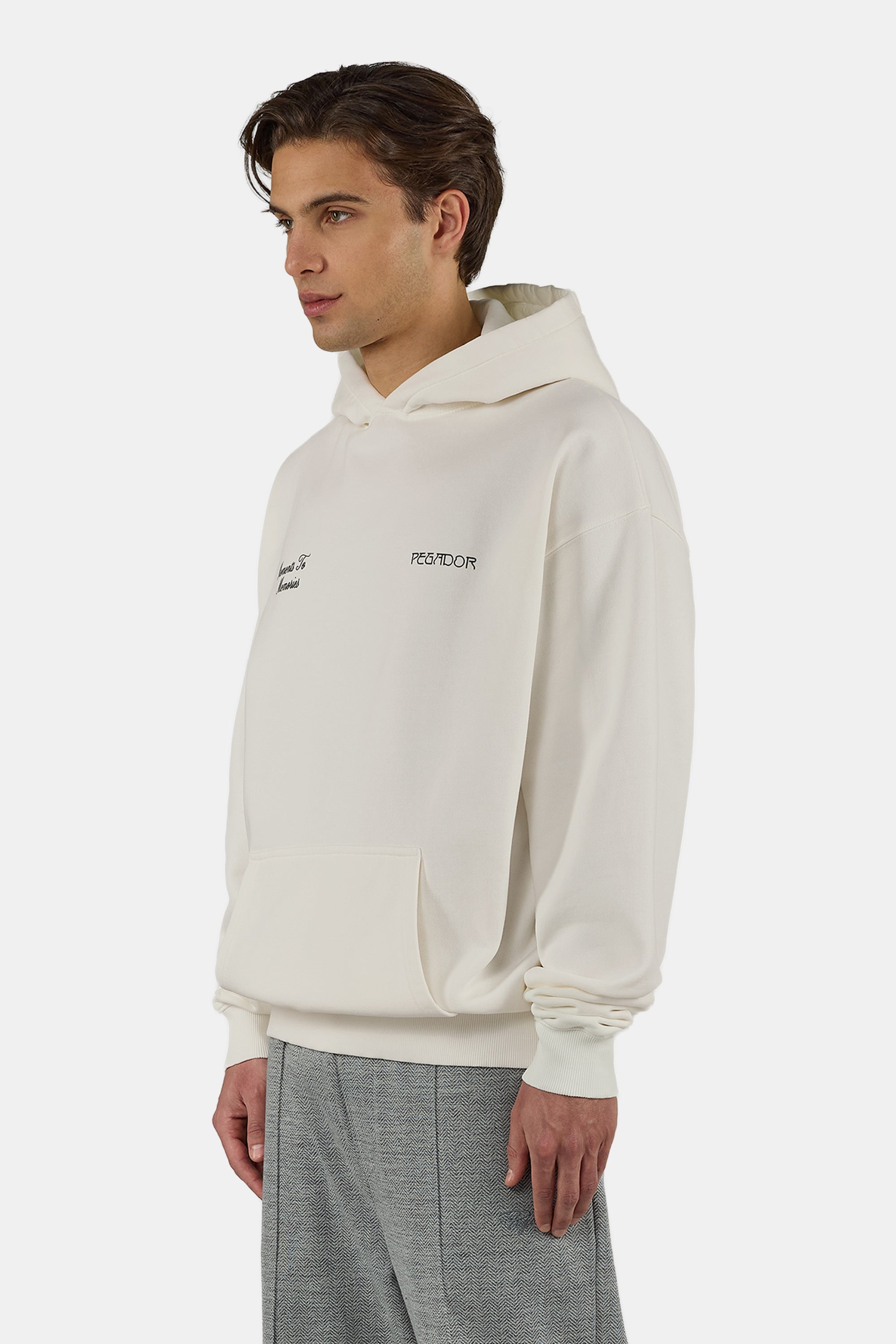 PEGADOR Sweat à capuche »Zernez Oversized Hoodie«, mélange de coton, oversize

