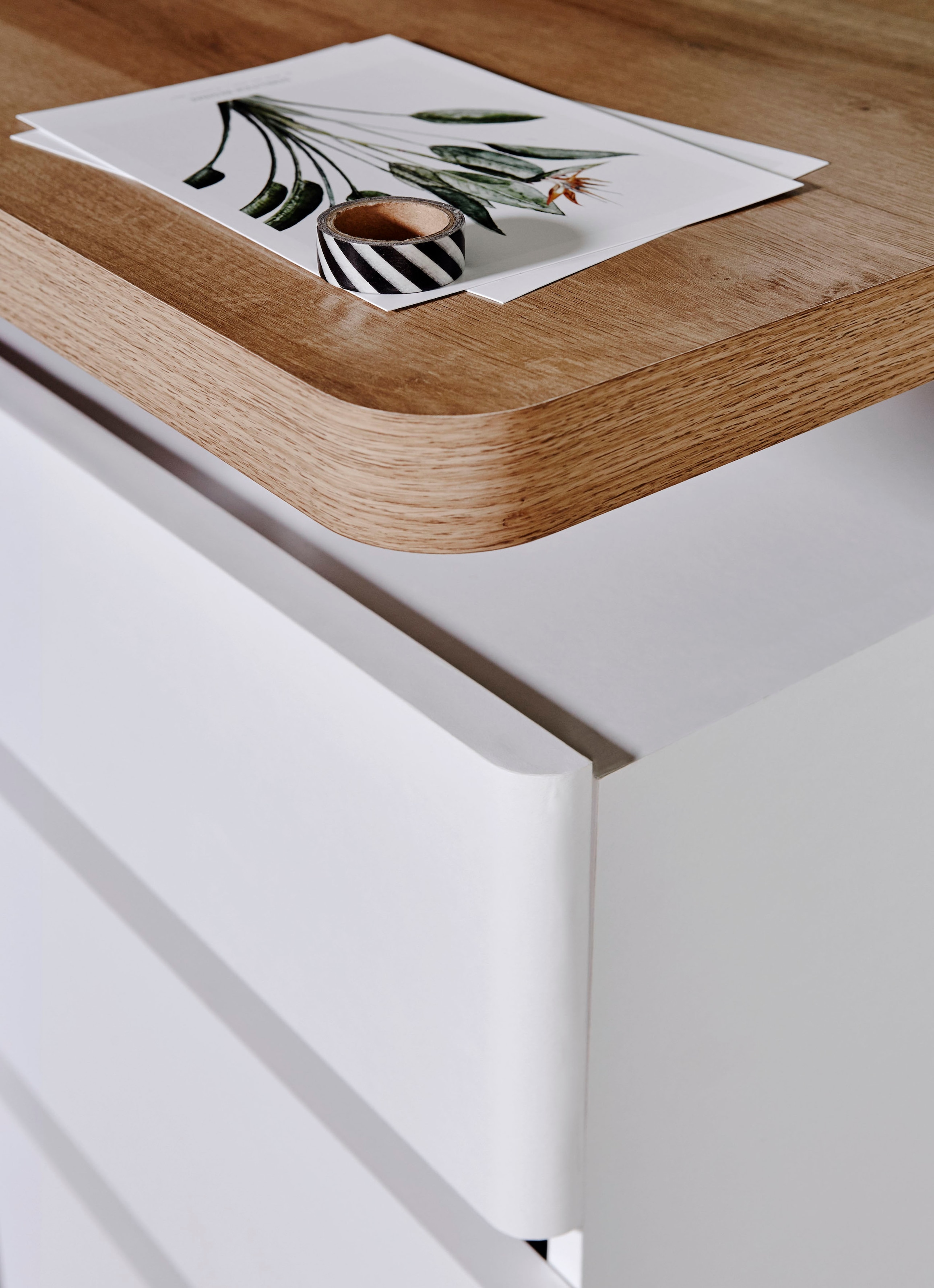 Jahnke Schreibtisch »CU-LIBRE C 250« wechselseitig montierbar