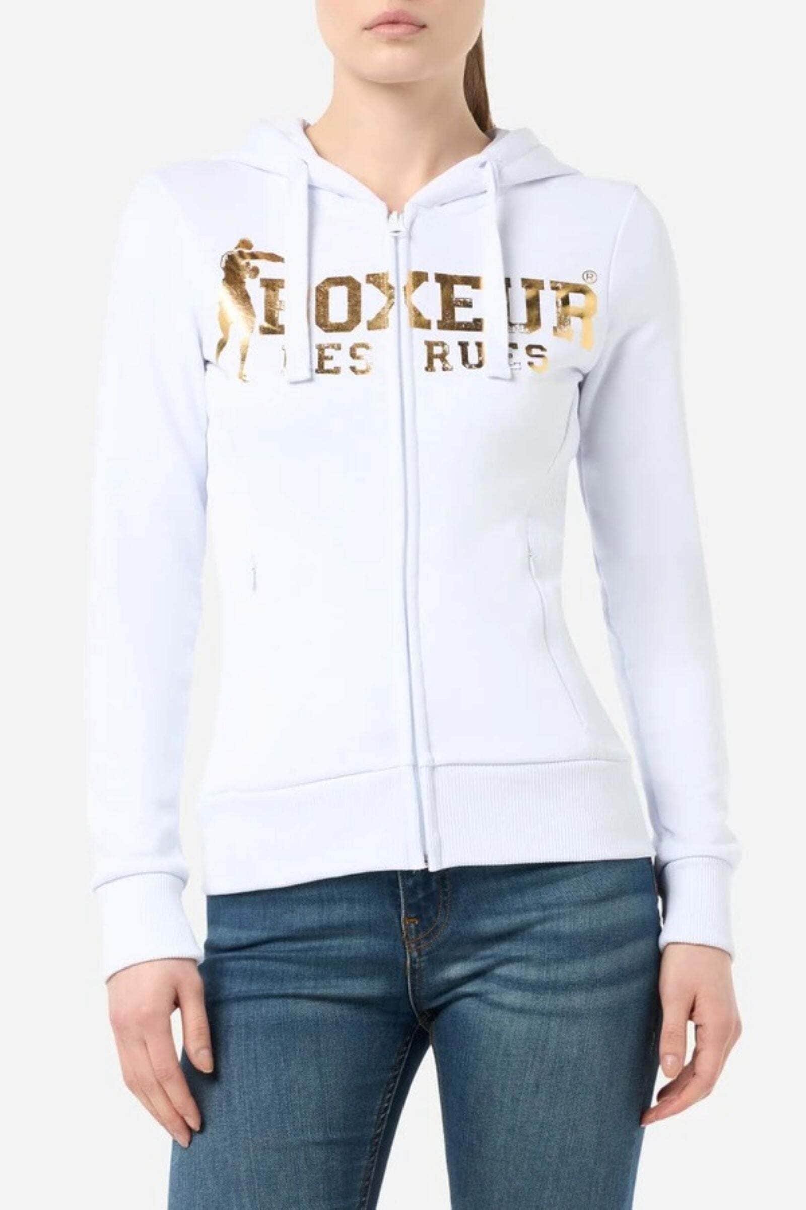 BOXEUR DES RUES Sweatjacke »BOXEUR DES RUES Sweatjacke Basic Logo Full Zip«