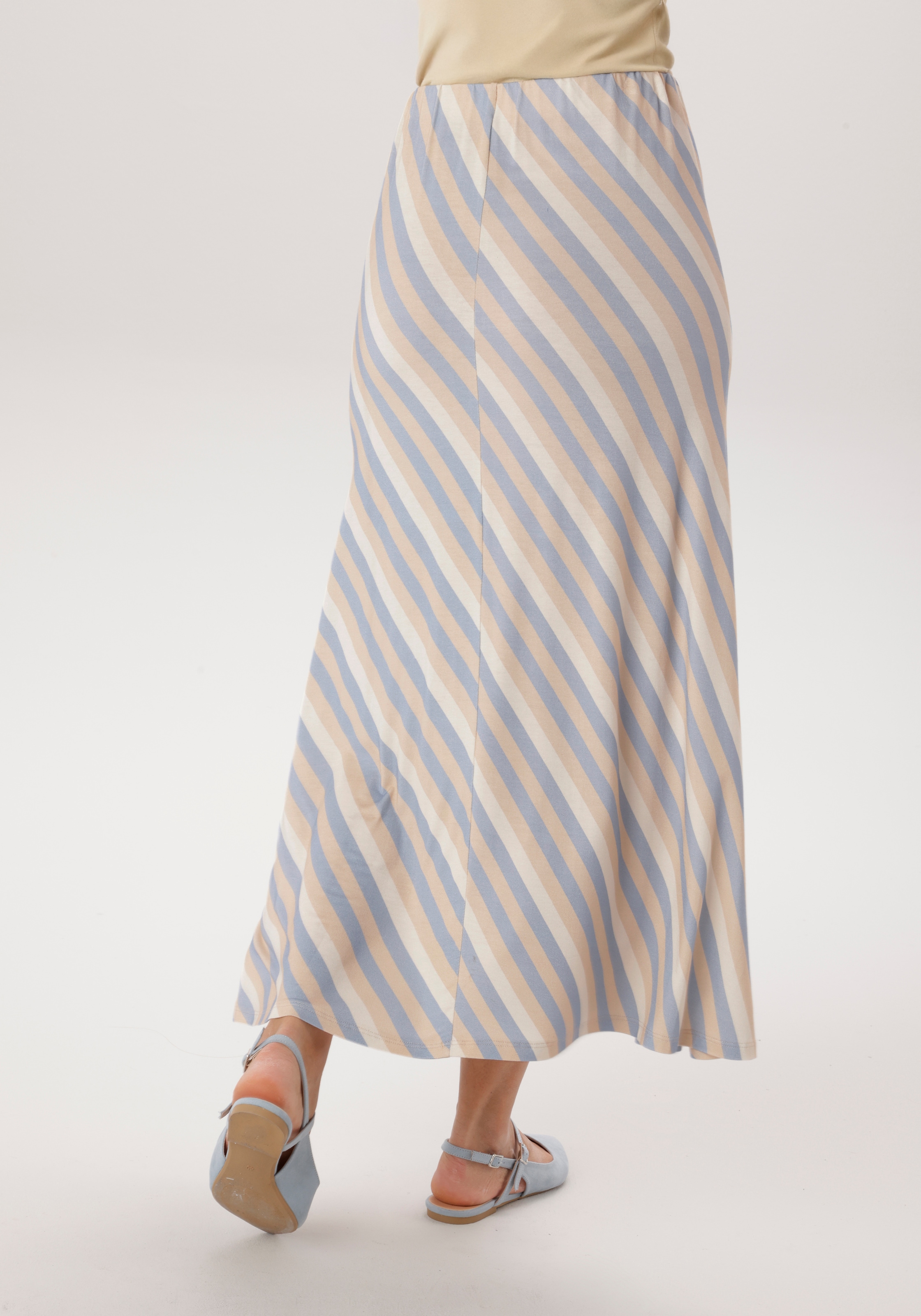 Aniston SELECTED Maxi jupe mit innenliegenden, elastischen Gummiband - NEUE KOLLEKTION