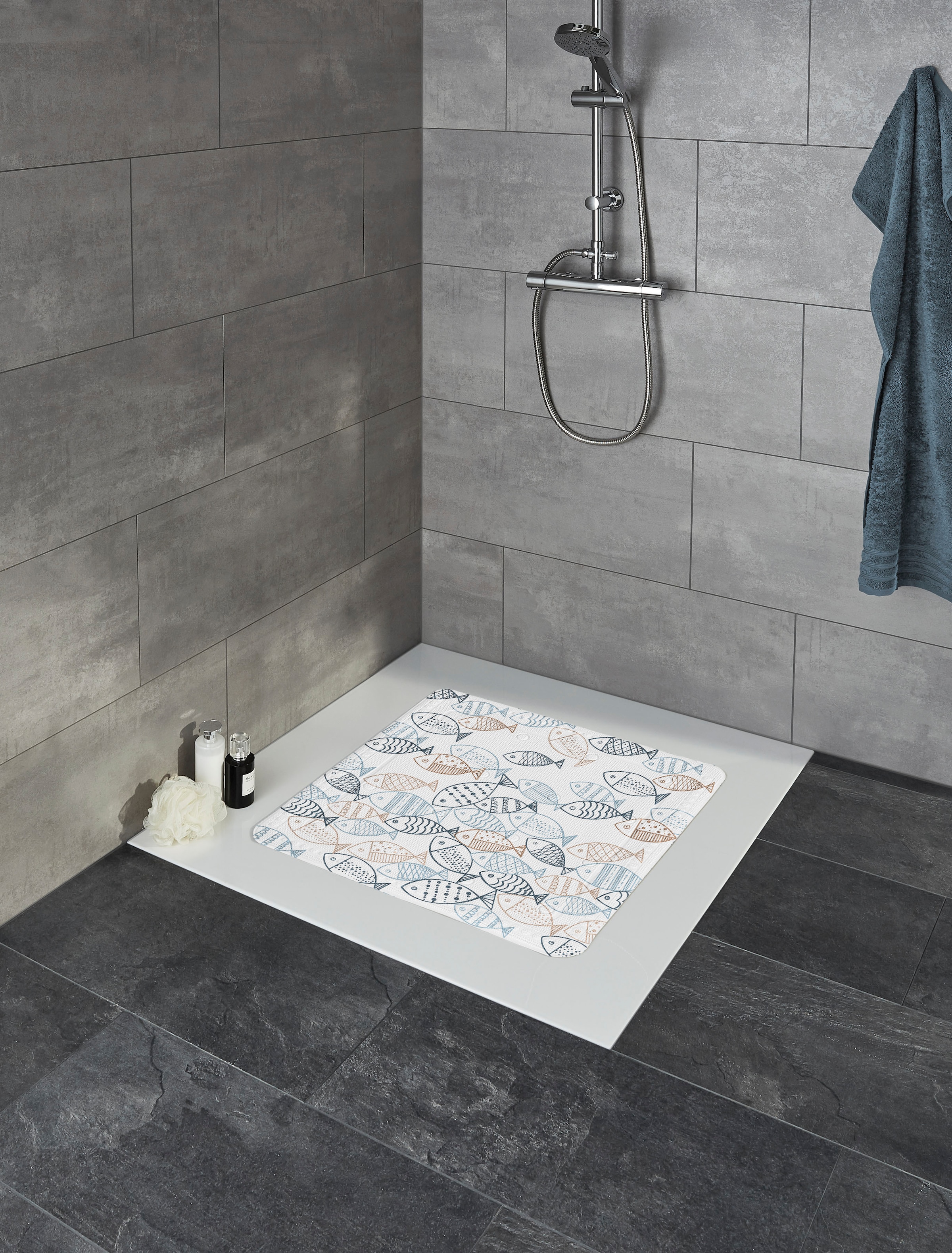 Kleine Wolke Tapis de douche »Sardinas«