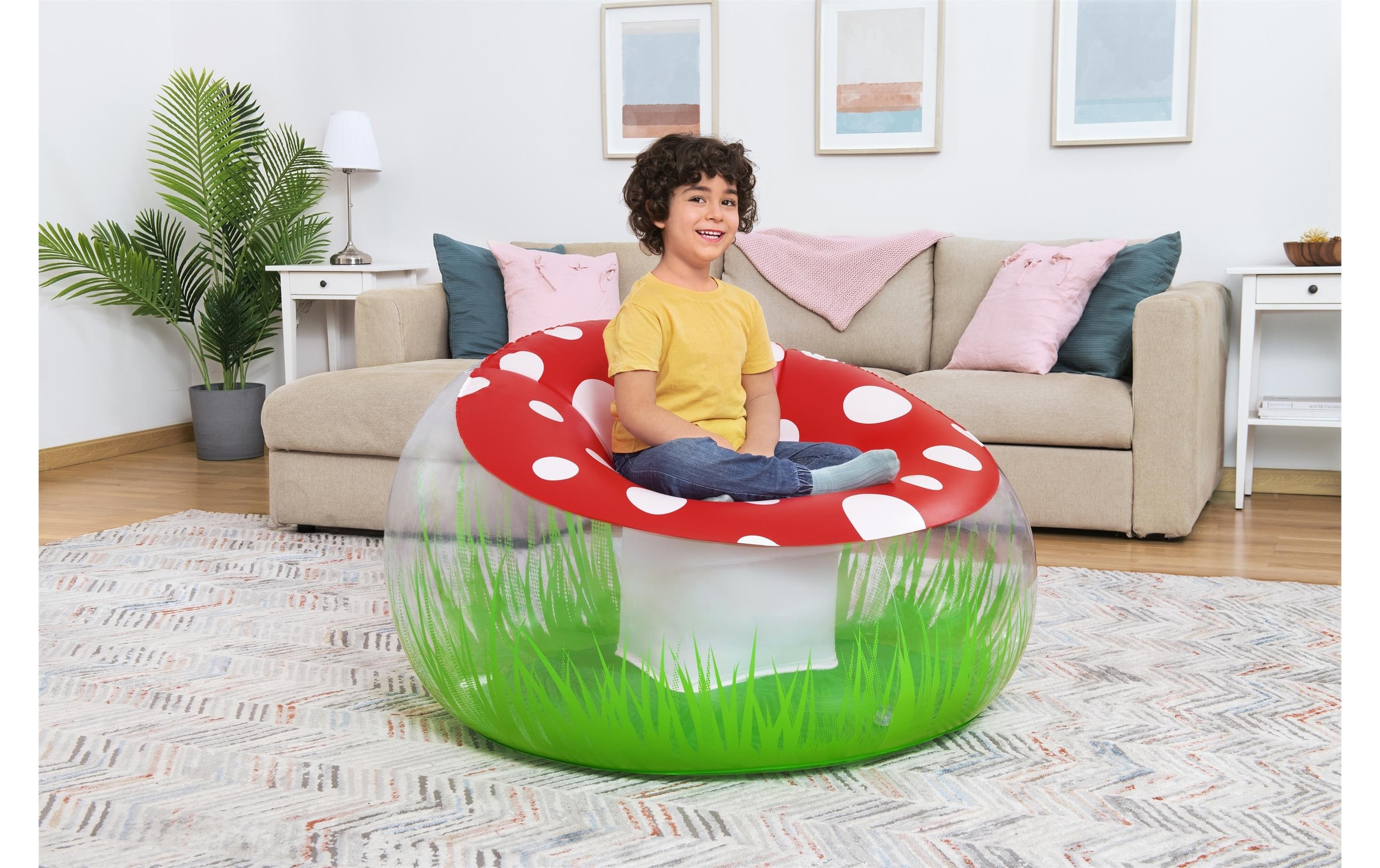 Bestway Fauteuil gonflable »Fliegenpilz 112 x 112 cm«