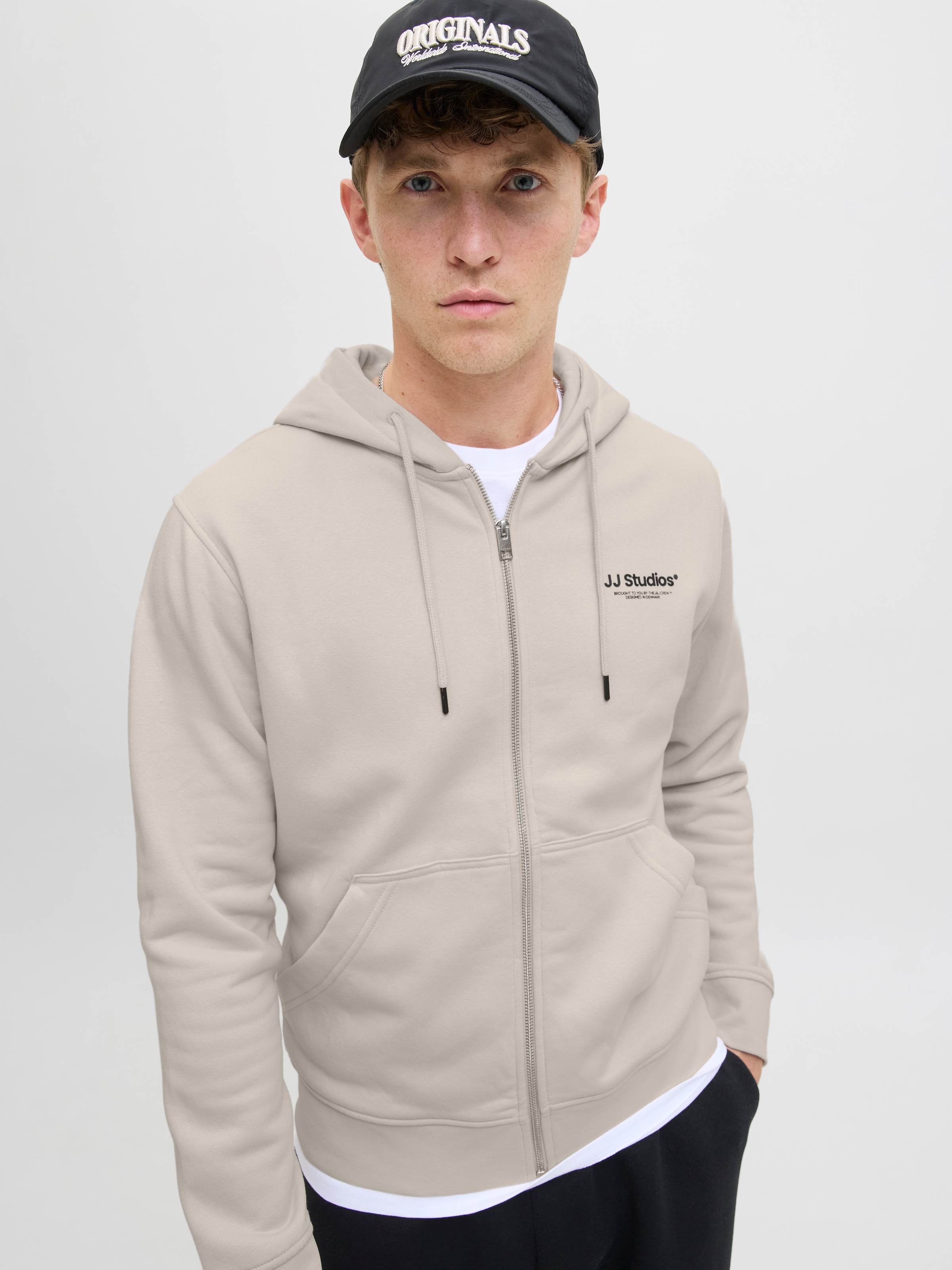 Jack & Jones Kapuzensweatshirt »JJESOHO SWEAT ZIP HOOD NOOS«
