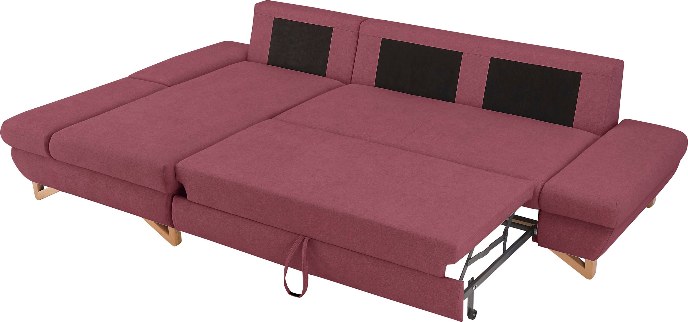 Home affaire Schlafsofa »City/Giron« komfortable Bettfunktion (Liegefläche 245 x 138 cm), sowie Bettkasten