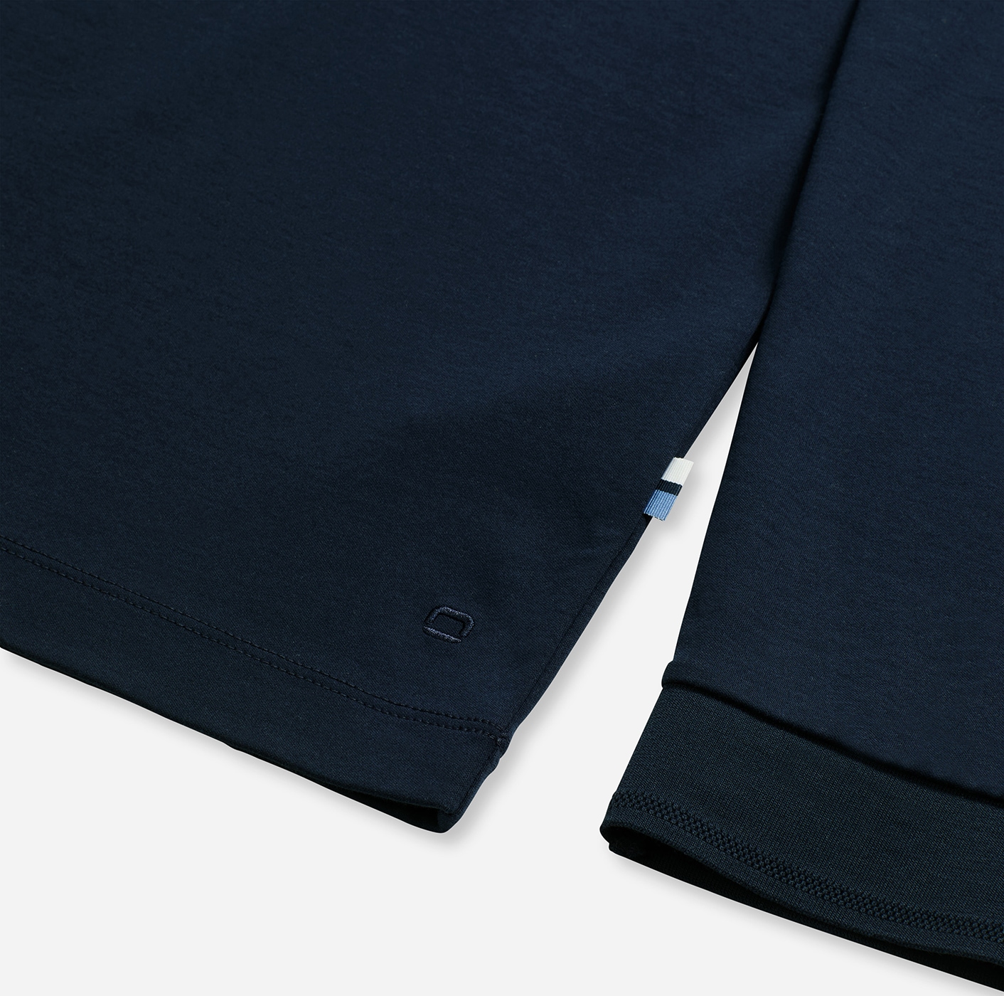 OLYMP Polo à manches longues unifarben, Polokragen, regular fit, casual