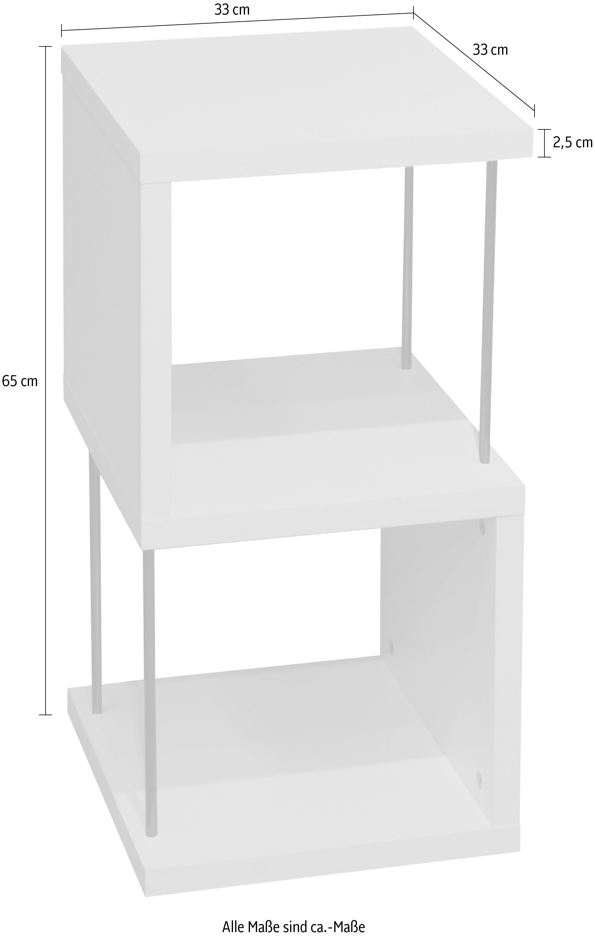 Mäusbacher Étagère sur pied »Sticks Regale« largeur 33 cm