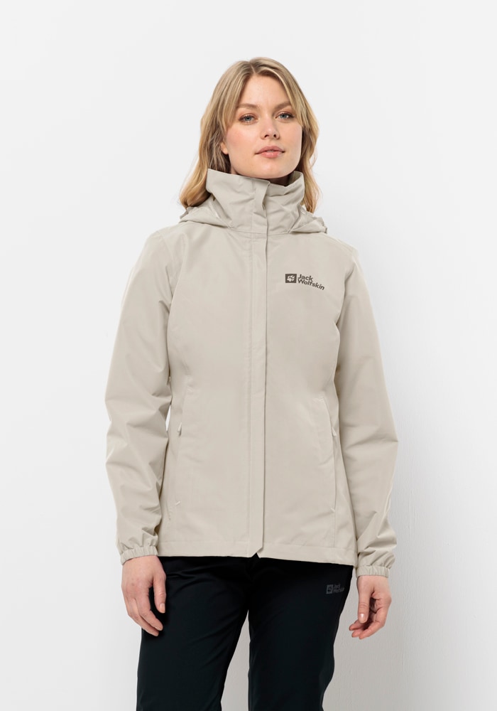 Jack Wolfskin Outdoorjacke »STORMY POINT 2L JKT W« mit Kapuze