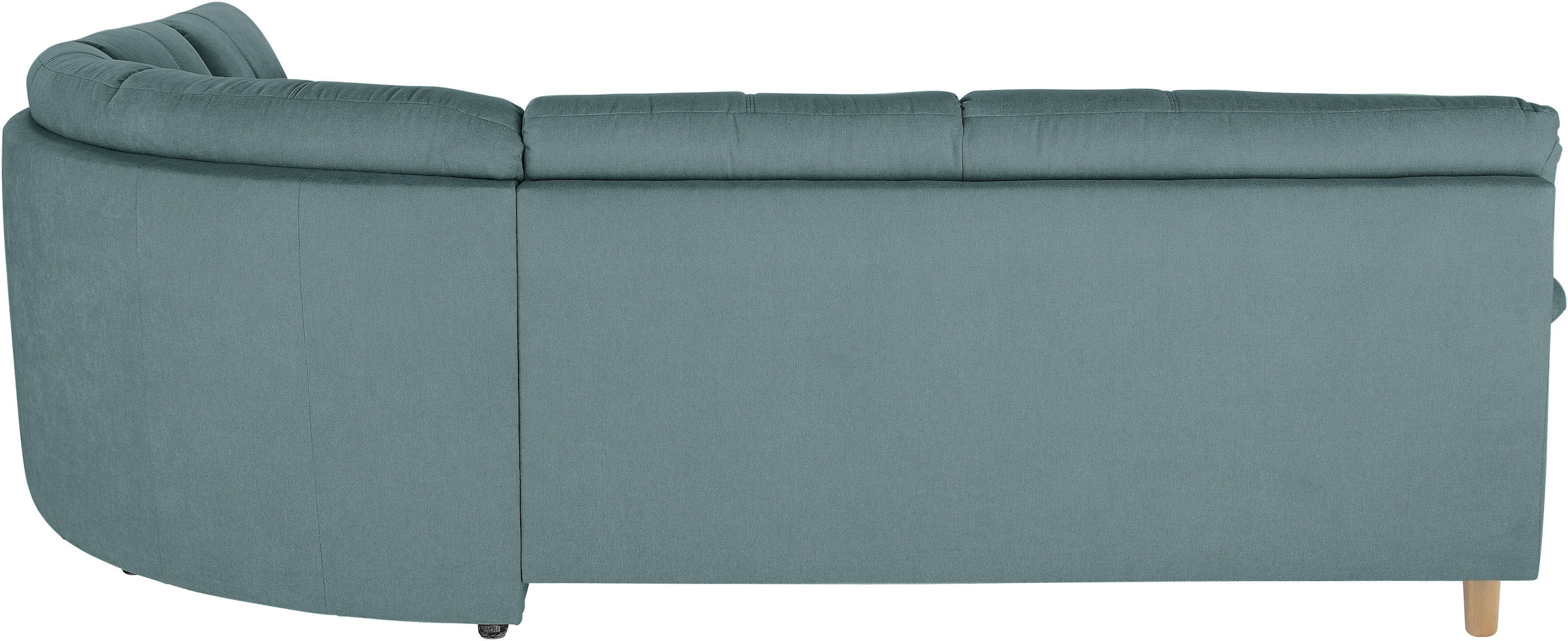 TRENDMANUFAKTUR Coin rembourré »Cecilia, italienisches Designsprache, modern und komfortabel, L-Form,« excellent confort d’assise et accoudoirs confortables