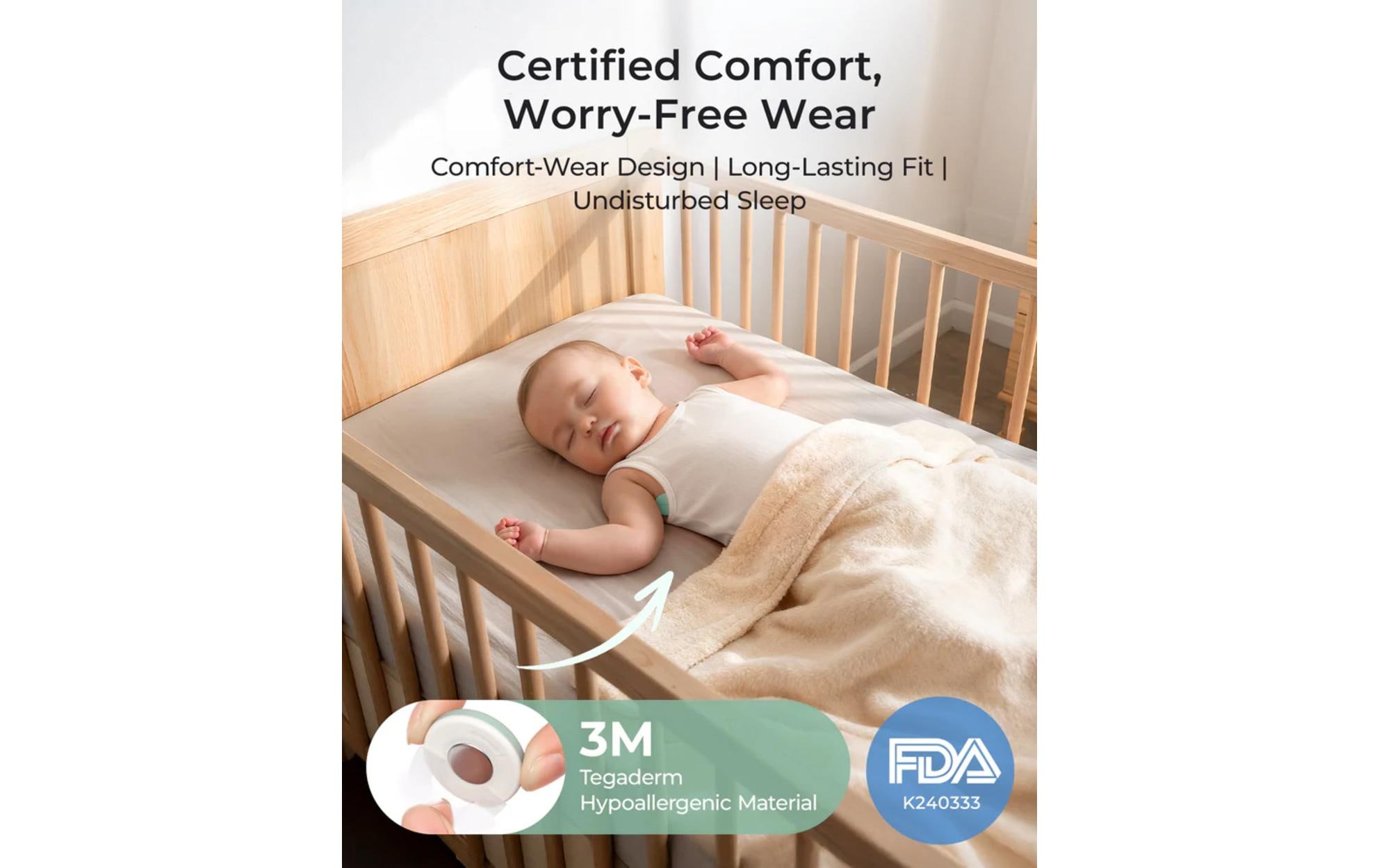 Momcozy Thermomètre médical »Smartes Babythermometer für die Achselhöhle«