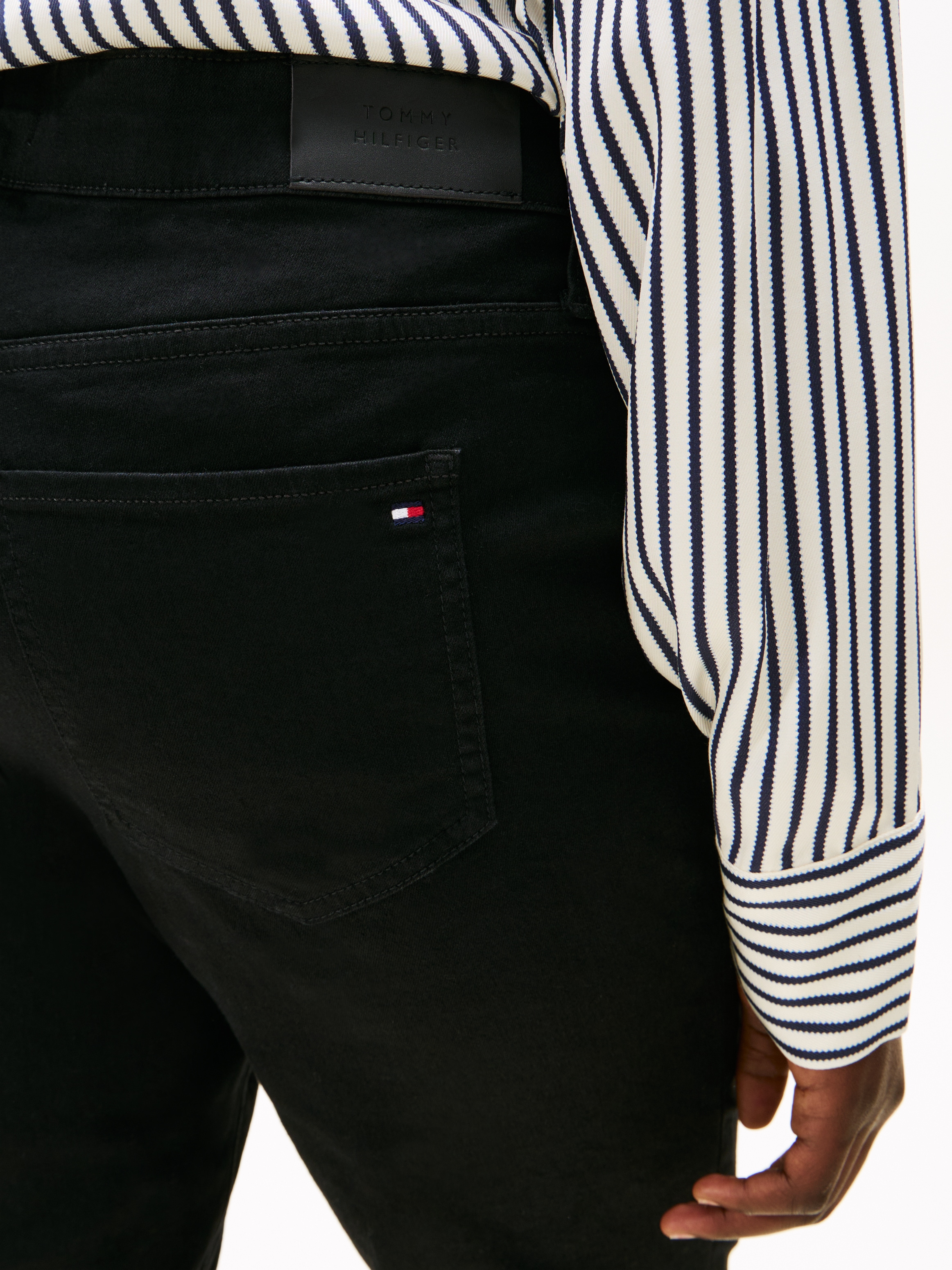 Tommy Hilfiger Curve Jeans skinny »CRV DNM BLACK HARLEM U SKINNY HW« in grossen Grössen