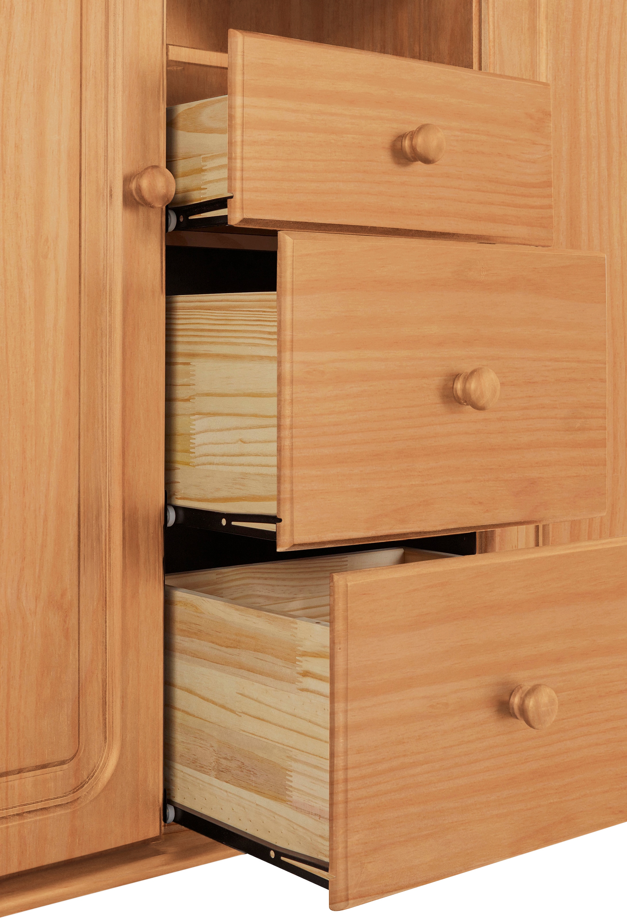 Home affaire Buffet haut »Mette« Stauraumschrank mit 3 Schubladen und verstellbaren Einlegeböden