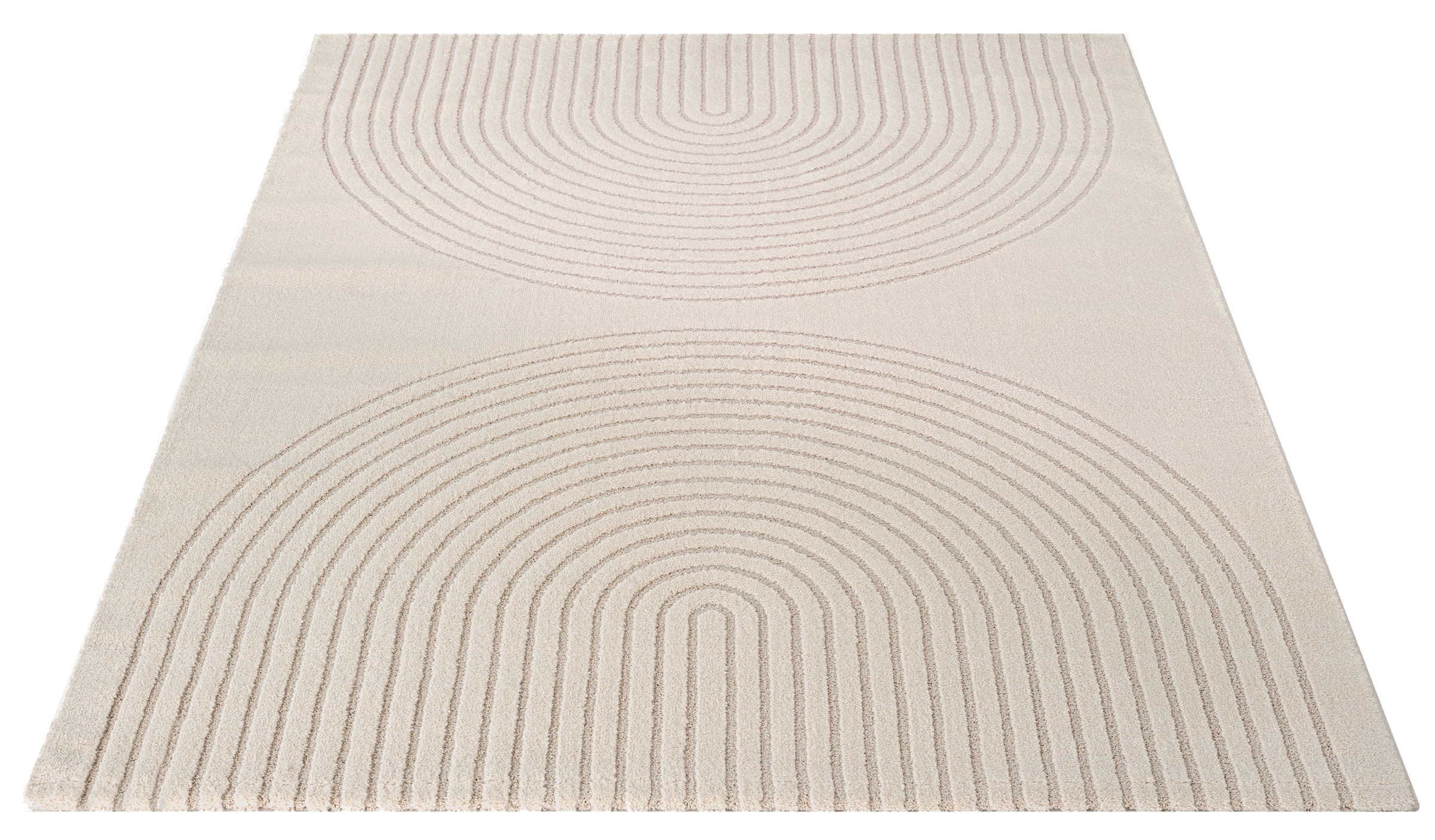GOODproduct Designteppich »Soft Dune in Standard- und Premium-Qualität, 3D Optik/Hoch-Tief Effekt« rechteckig moderner Wohnzimmer Teppich, hohe Flordichte und angenehm weich