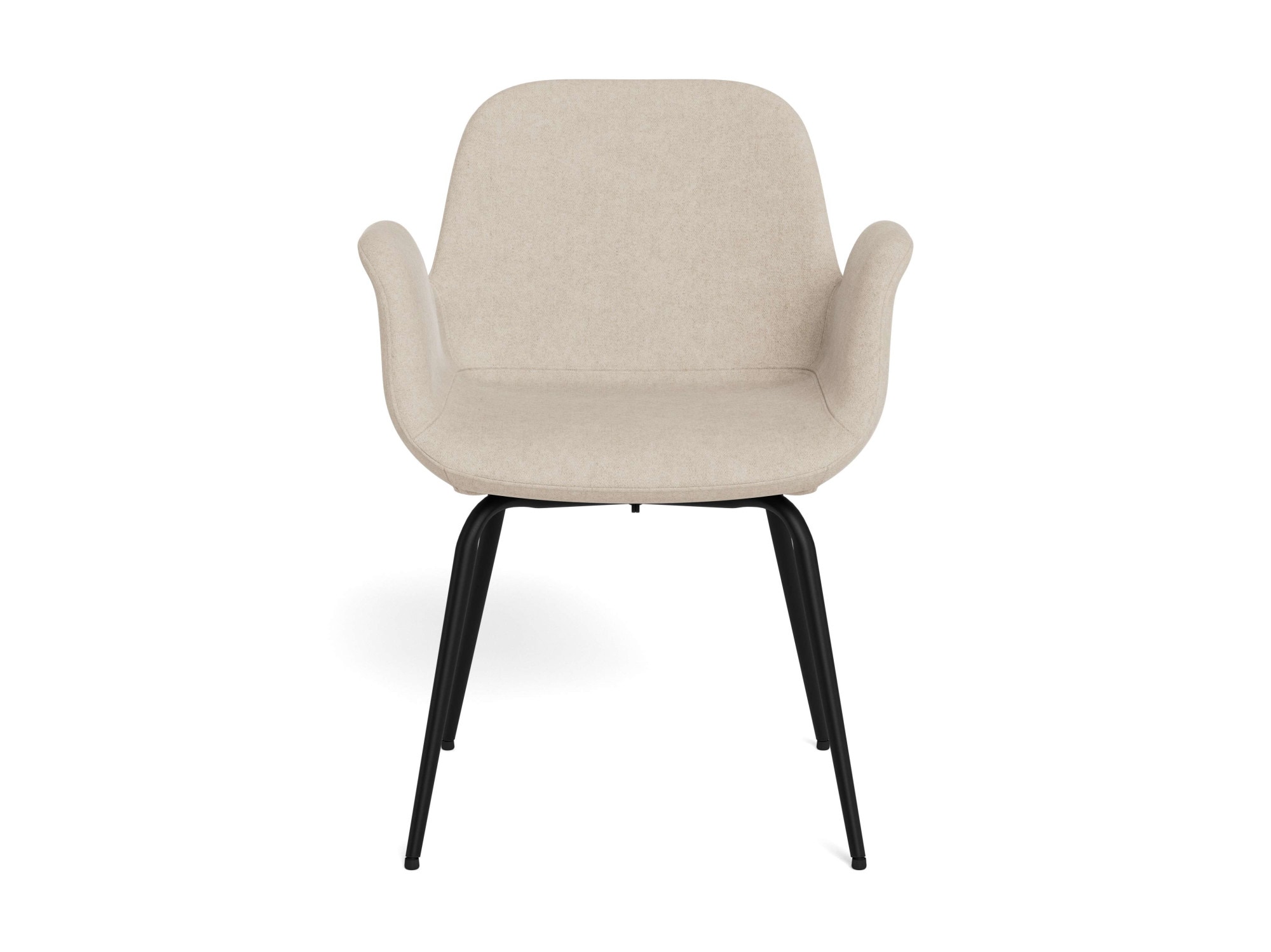 ACTONA GROUP Chaise de salle à manger »Beth, Stuhl, Polsterstuhl« () 2 cuisChaise, sable, noir mat, emballage=2