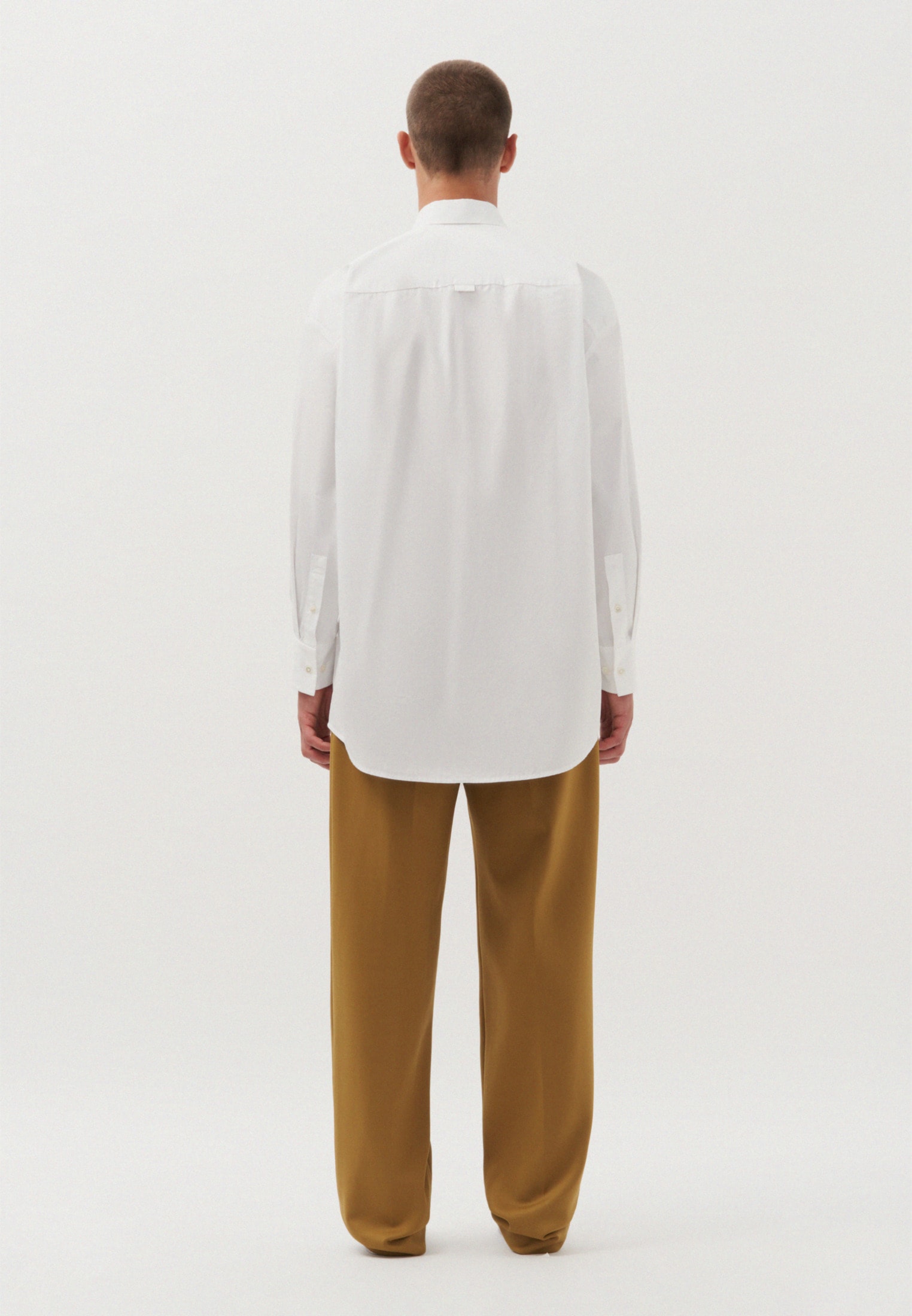 studio seidensticker Businesshemd »Studio« Oversized Langarm Kentkragen Uni