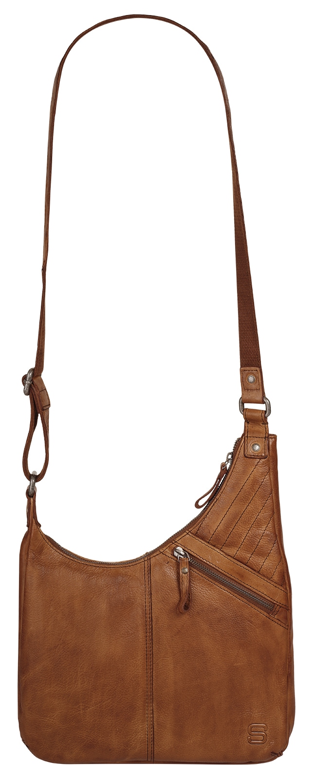 Spikes & Sparrow Sac à bandoulière echt Leder