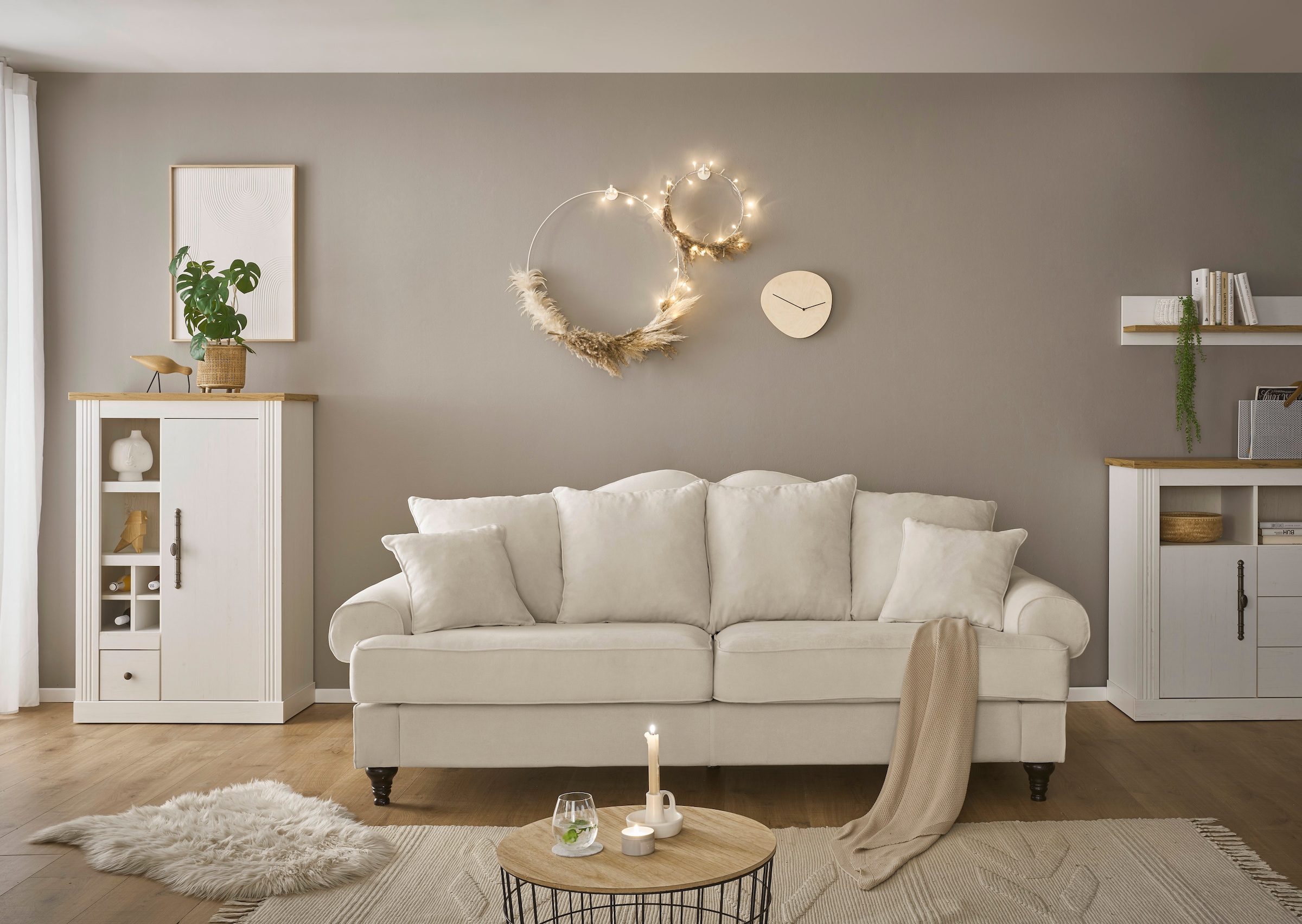Home affaire 3,5-places »WESTMINSTER« mit Federkern-Polsterung