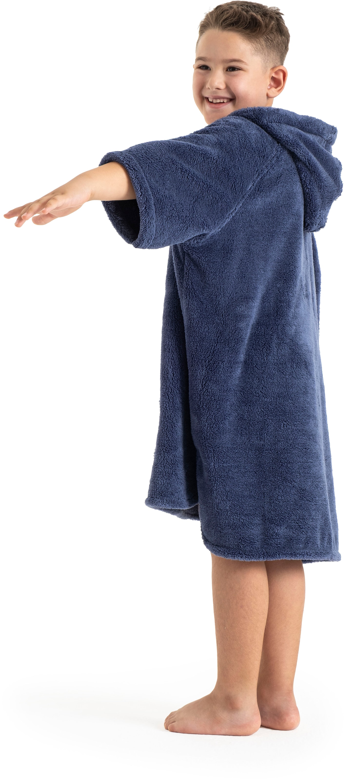 GOODproduct Badeponcho »Lillou, für Kinder, ideal für Urlaub oder im Schwimmbad« 1 Stk. weich und kuschelig, Fleece, plüsch, Surfponcho