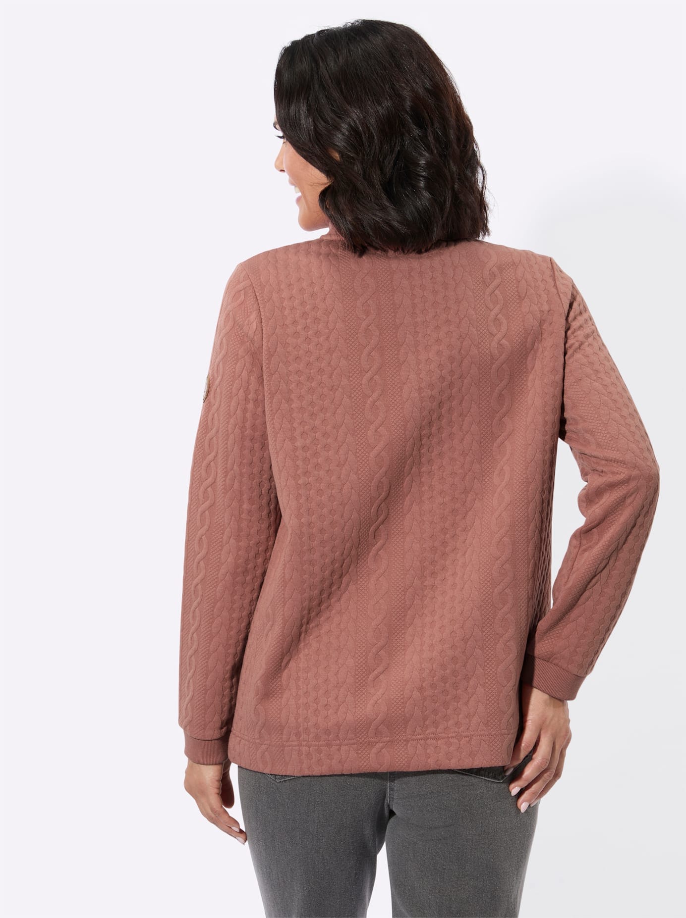 Casual Looks Veste chemise »Jacquard-Shirtjacke« 1
