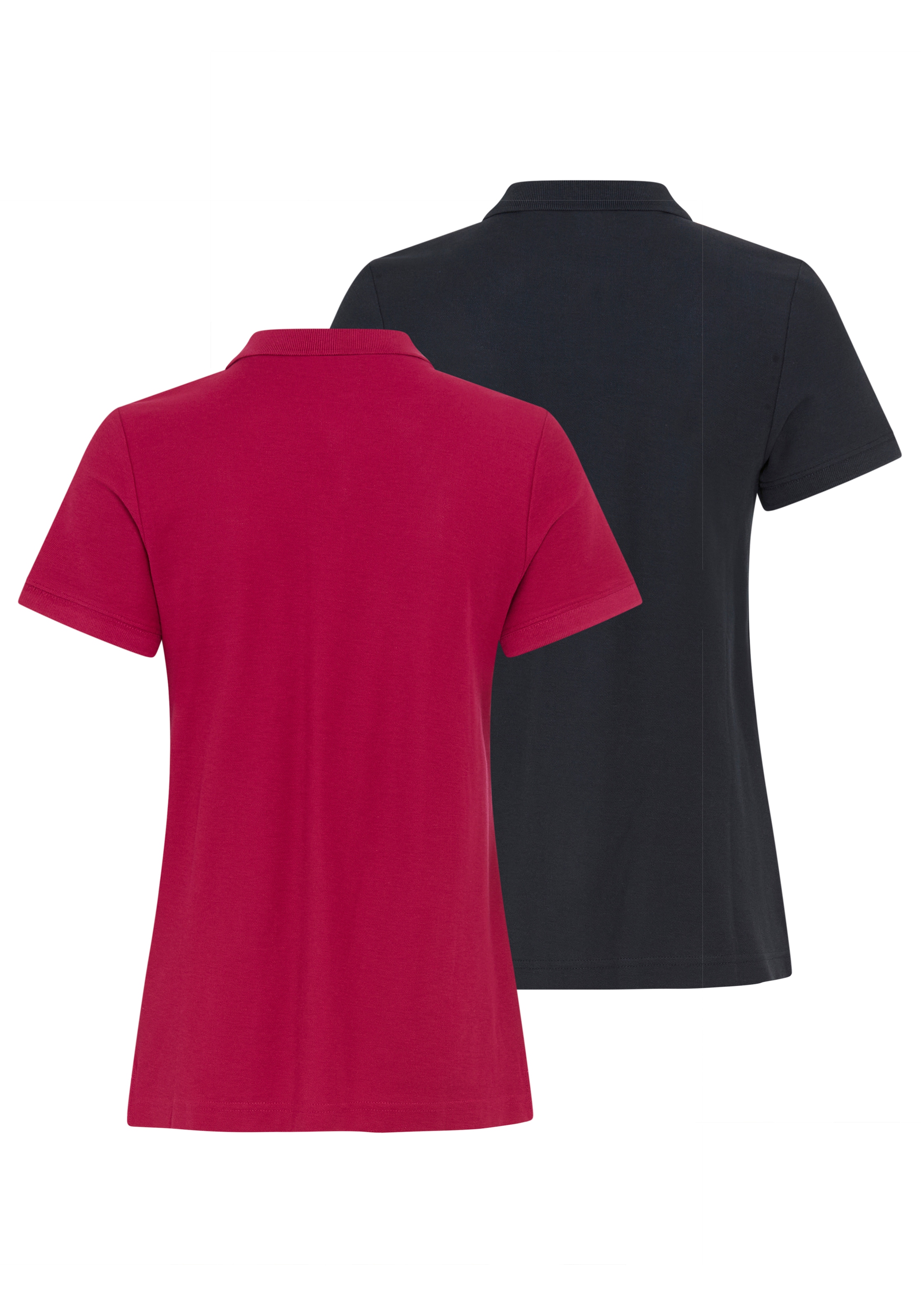 Eastwind Polo Paquet, pack de 2, 2 cuis coupe près du corps, col polo, style basique
