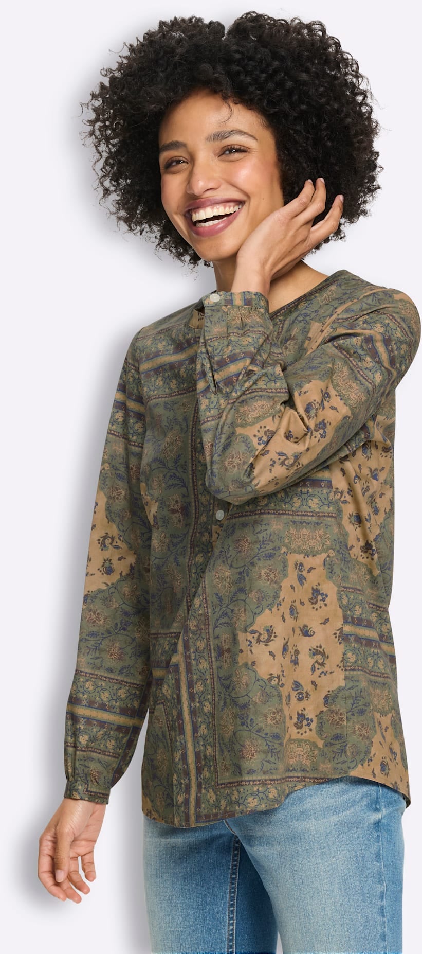 heine Blouse à manches longues
