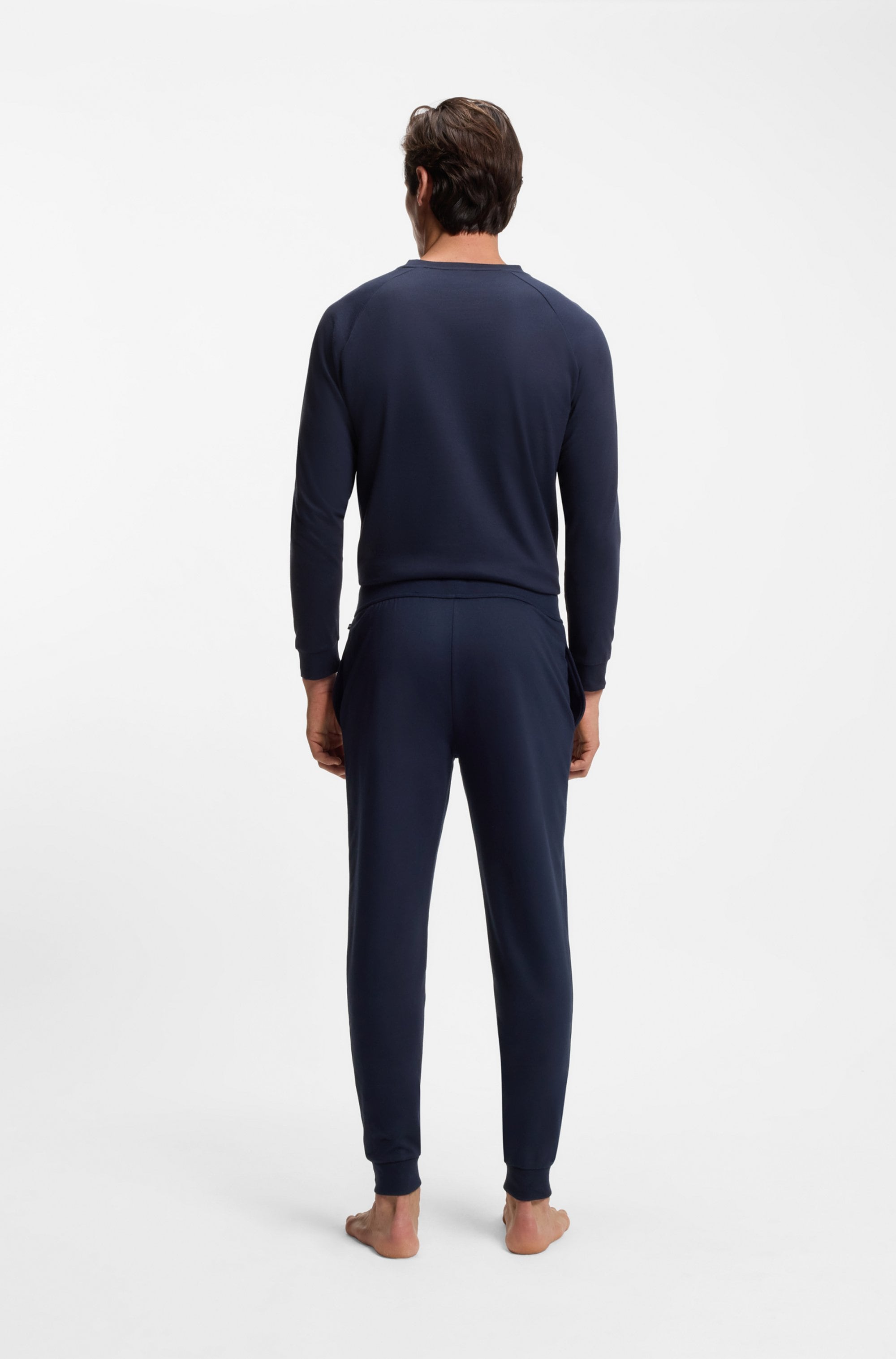 BOSS Pantalon de jogging »Authentic«  aus Baumwoll-Terry mit Streifen und Logo