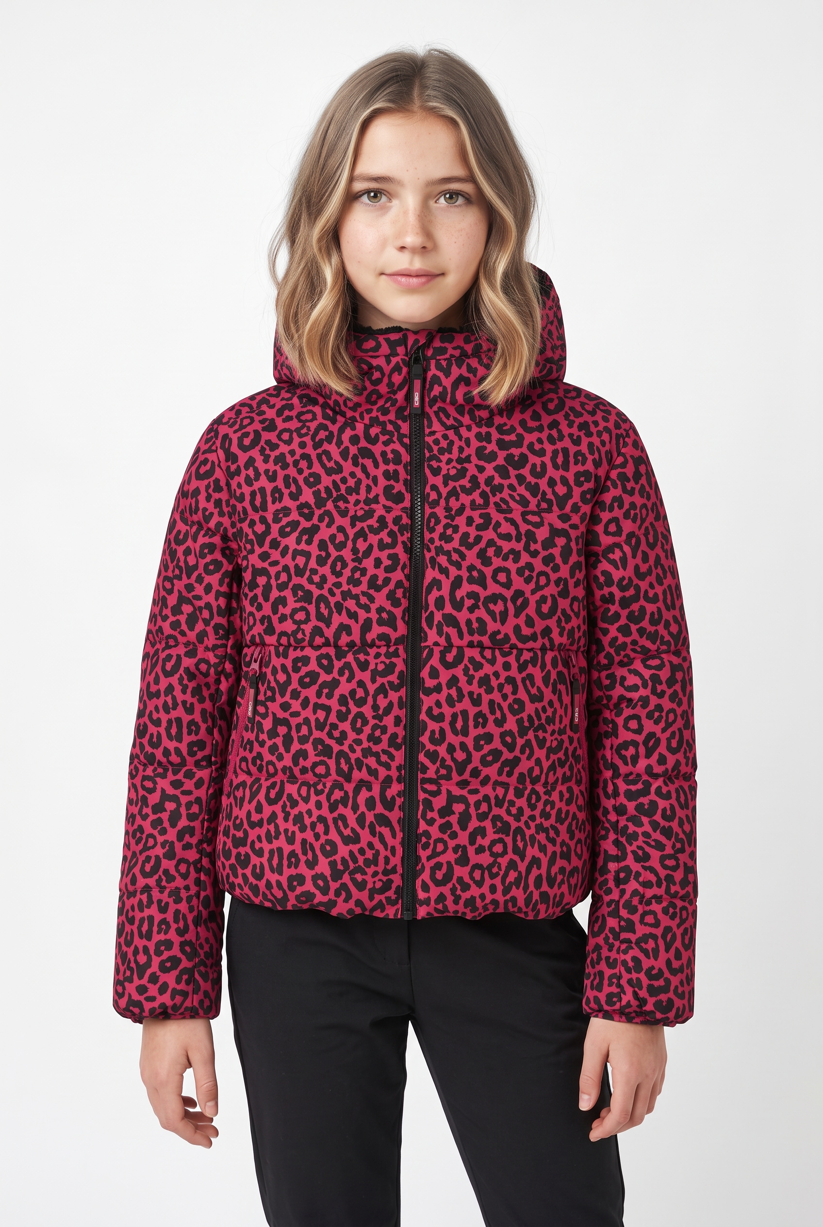 CMP Veste de ski »KID G JACKET FIX HOOD« avec capuche Résistant au vent, imperméable, sergé fonctionnel à haute résistance à l'abrasion