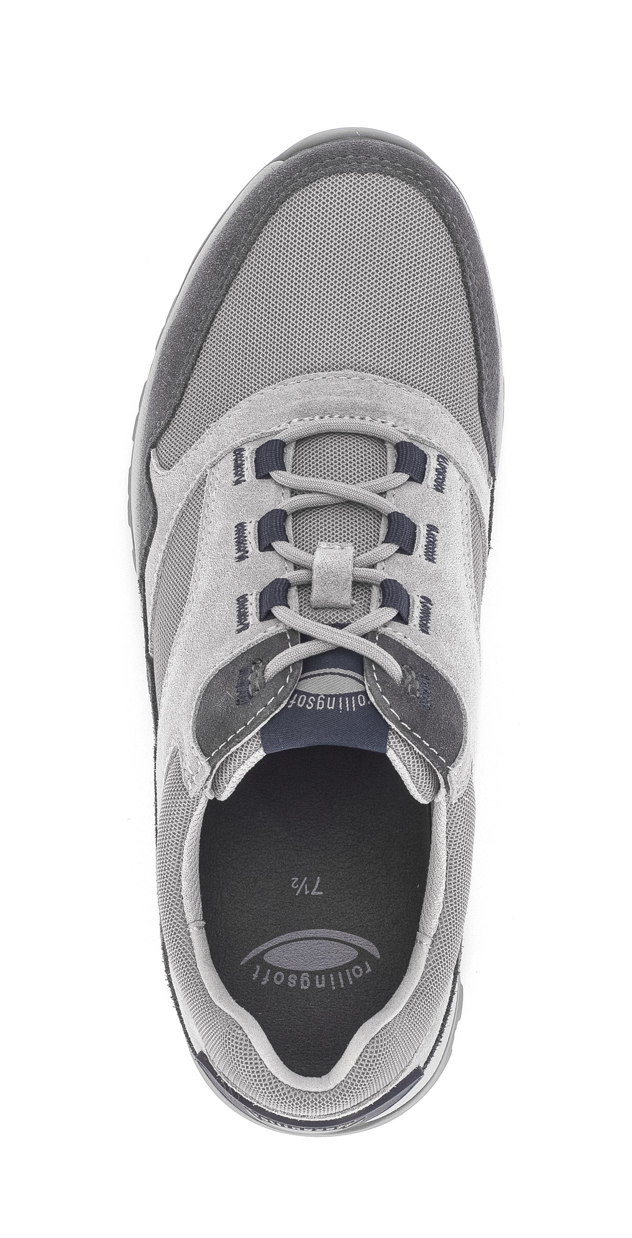 rollingsoft Baskets slip-on  chaussure de loisirs, chaussure basse, mocassin avec logo au talon, largeur G