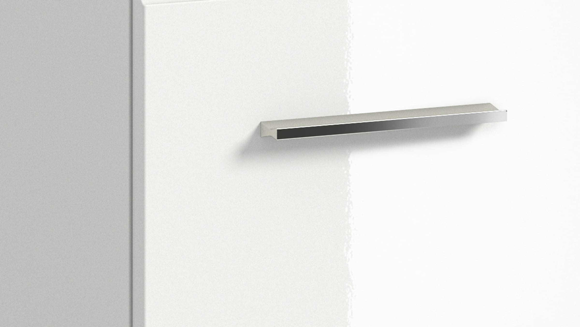 INOSIGN Waschbeckenunterschrank 2 Stk. tlg. Florenz, Waschtisch inkl. Waschbecken, Weiss Hochglanz Tiefzieh