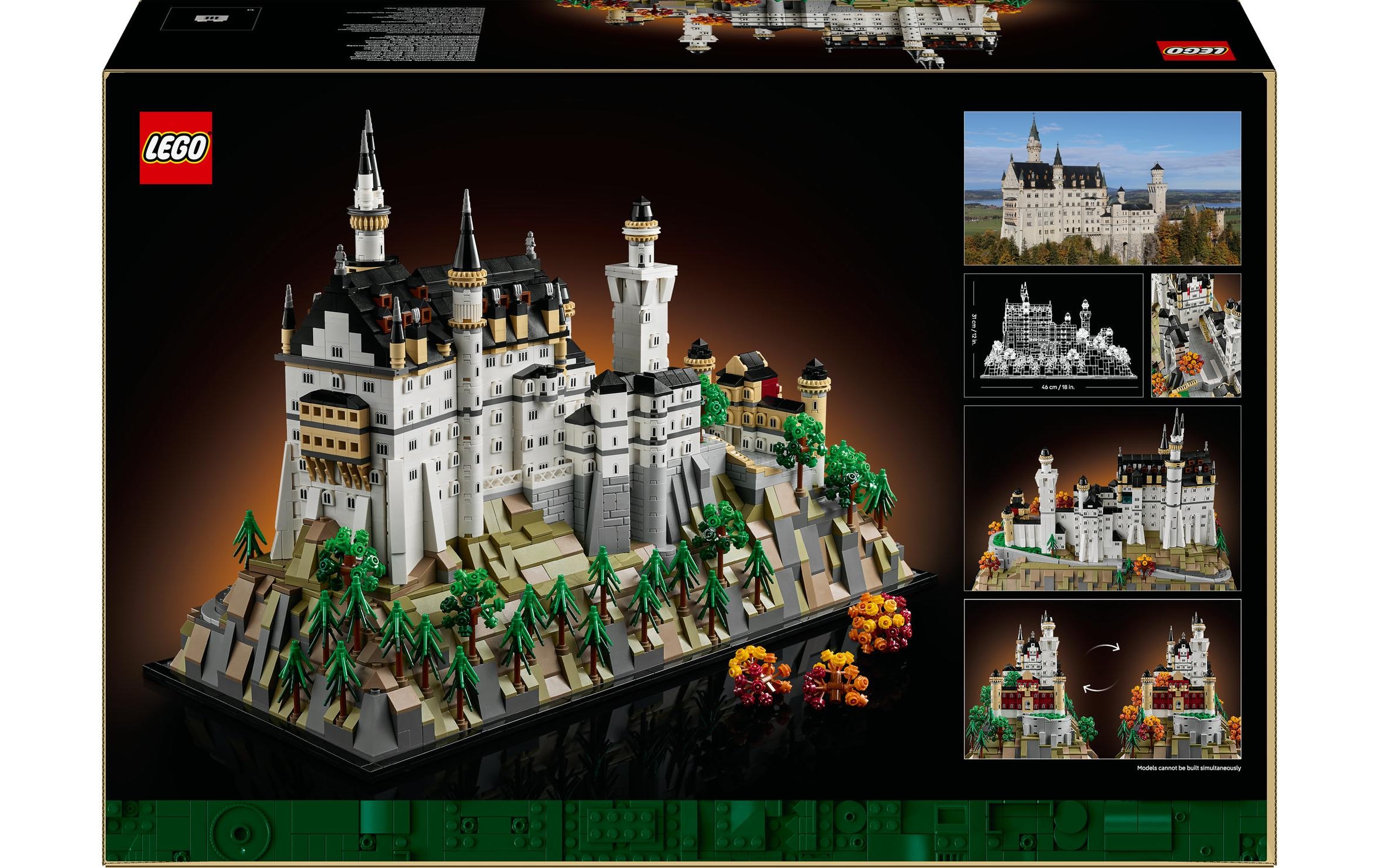 LEGO® Briques de jeu »LEGO® Architecture Schloss Neuschwanstein 21063«