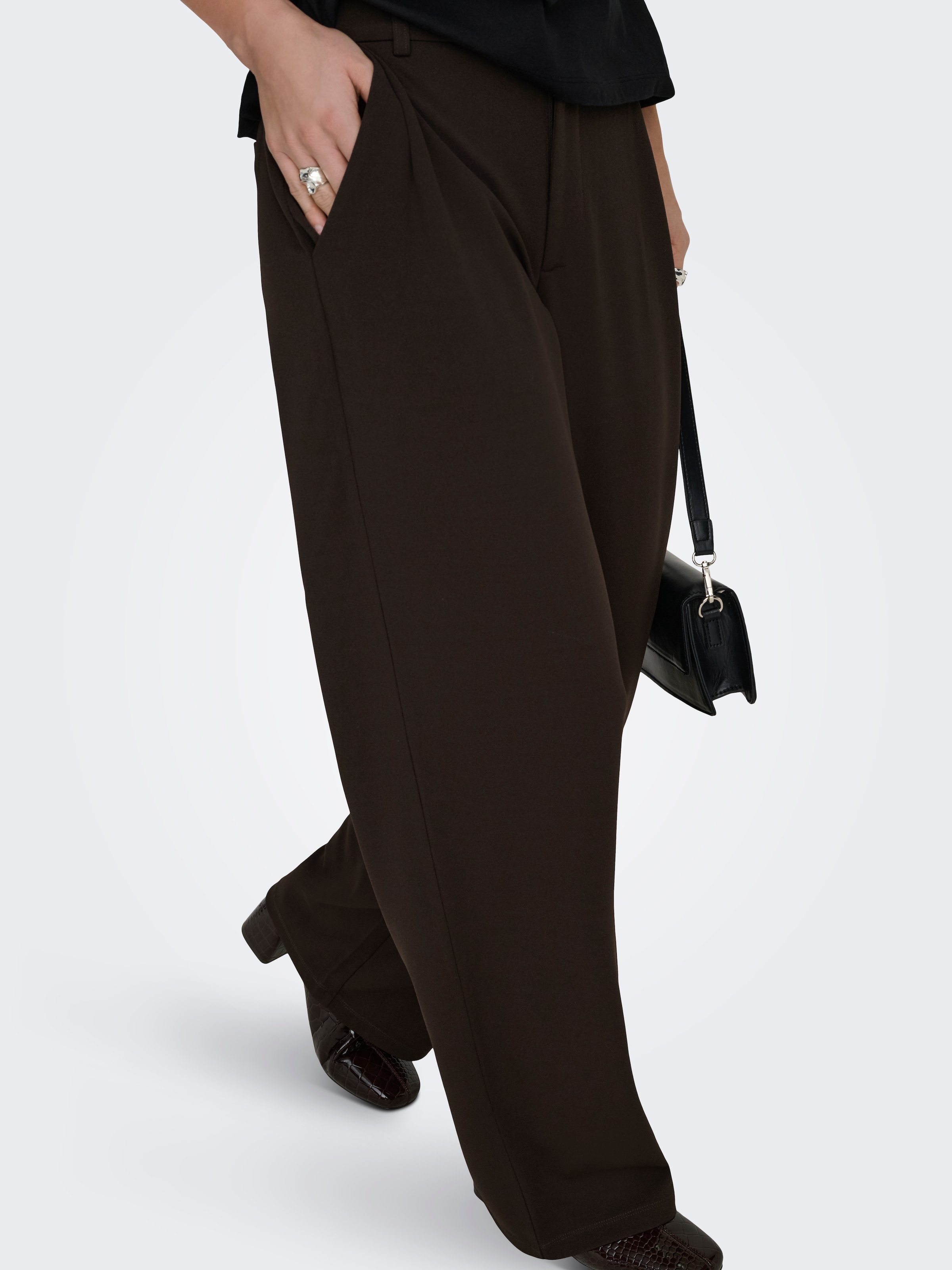 JDY Anzughose »JDYGEGGO LIFE OCCASION PANT JRS NOOS«  Materialmix, regular fit
