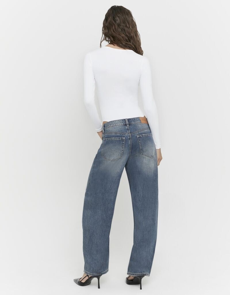 Tally Weijl High-waist-Jeans »SPADEJOELLE« Baumwollmischung, barrel fit