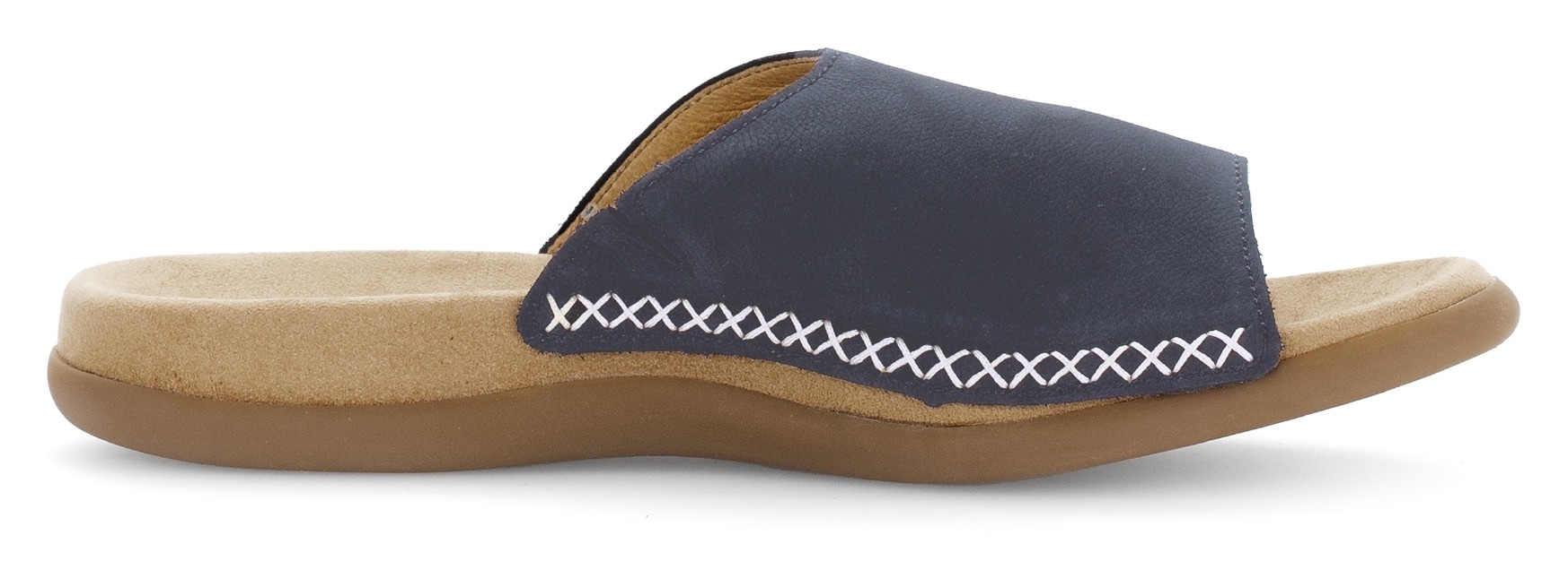 Gabor Pantolette  , Keilabsatz, Sommerschuh, Schlappen in schlichter Form