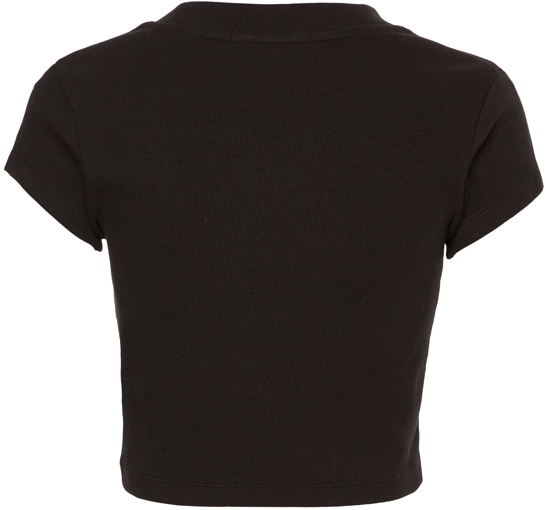 Calvin Klein Jeans T-Shirt »CK RIB BABY TEE« in kurzer Form