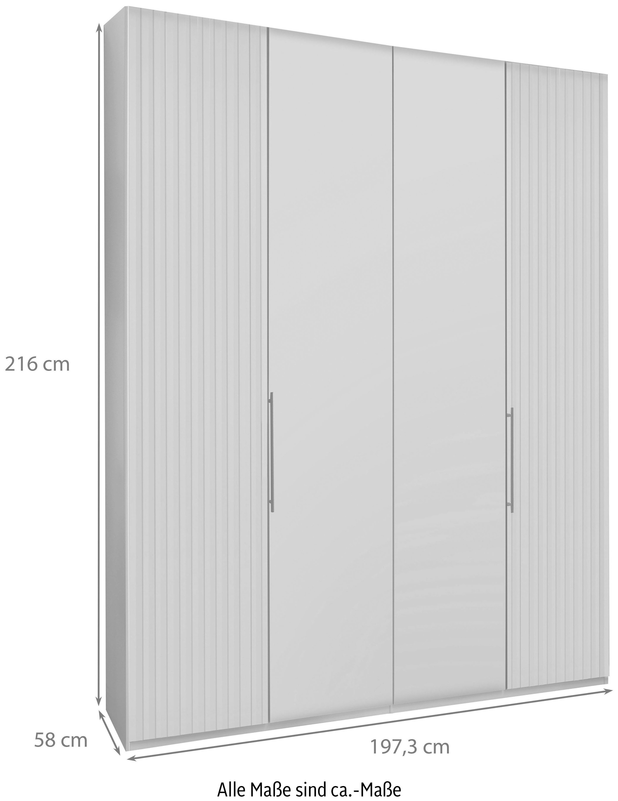 WIEMANN Kleiderschrank »Denver« hochwertige Beschläge