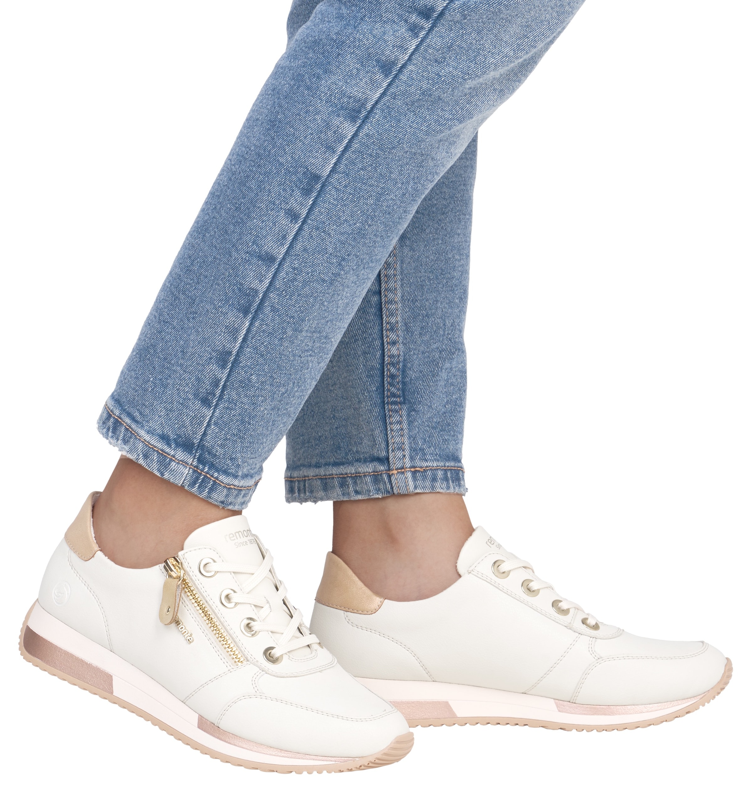 Remonte Baskets compensées  , Freizeitschuh, Halbschuh, Schnürschuh in schmaler Form