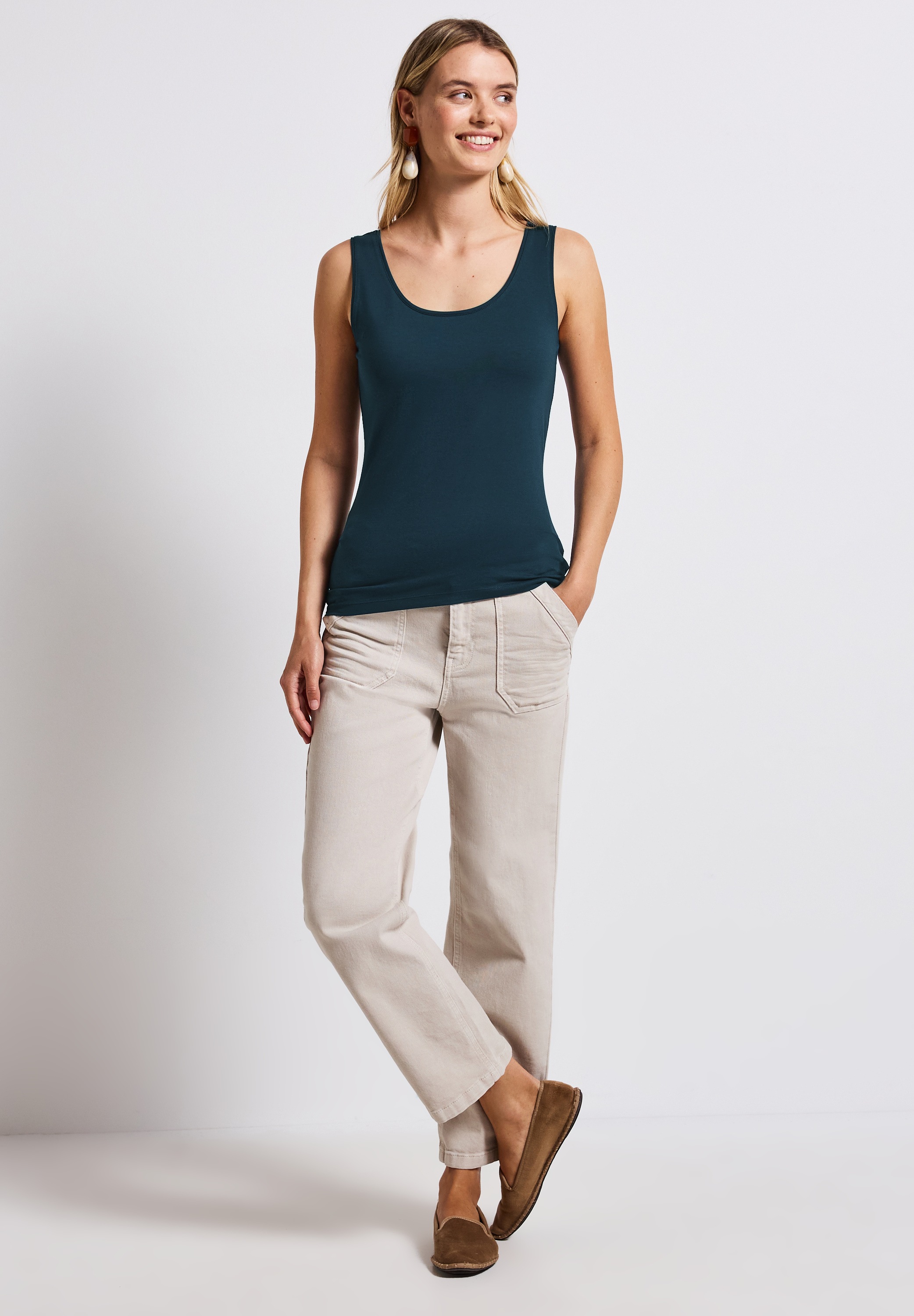 STREET ONE Tanktop »Anni«, mit Stretchanteil
