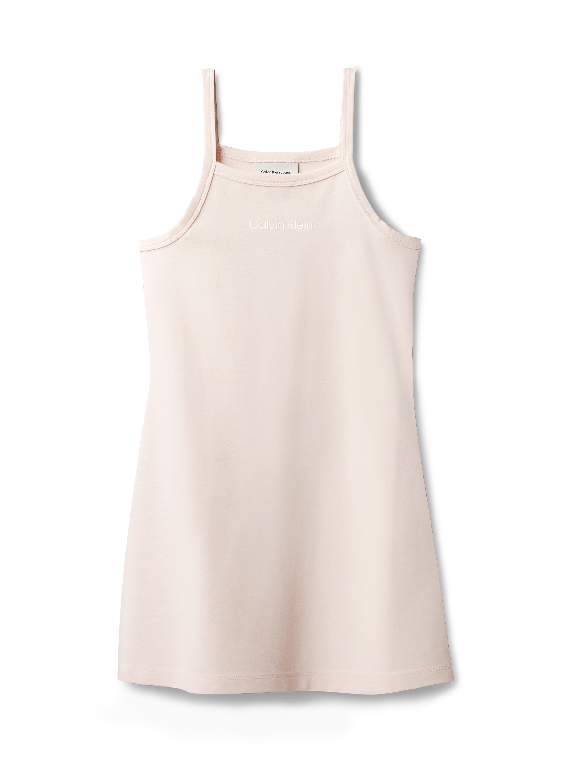 Calvin Klein Jeans Trägerkleid »STRAP PUNTO DRESS« Ohne Tasche Regular fit für Kinder mit Markenprint
