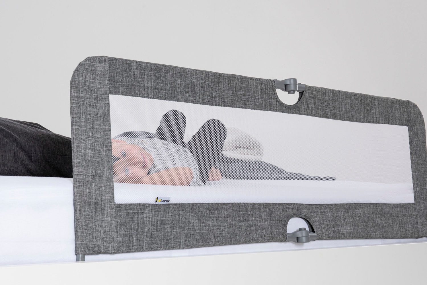 Hauck Bettschutzgitter »Sleep N Safe Plus XL -   melange grey«