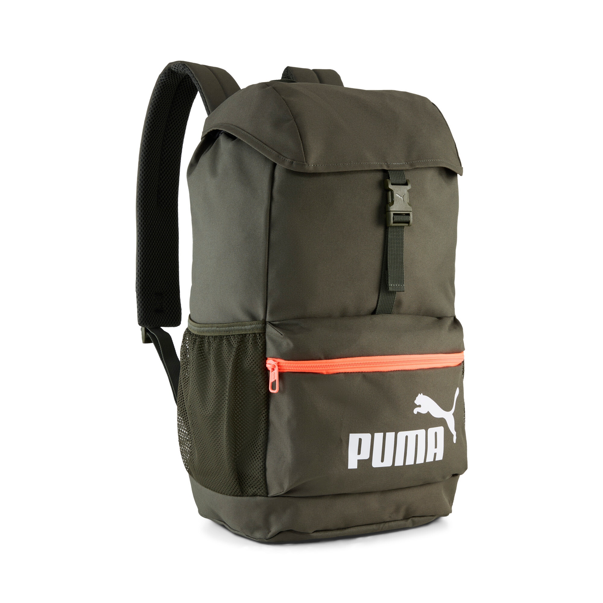 PUMA Rucksack »PHASE HOODED BACKPACK« für Erwachsene, sportlicher Stil, leichter Zugang zu den Fächern